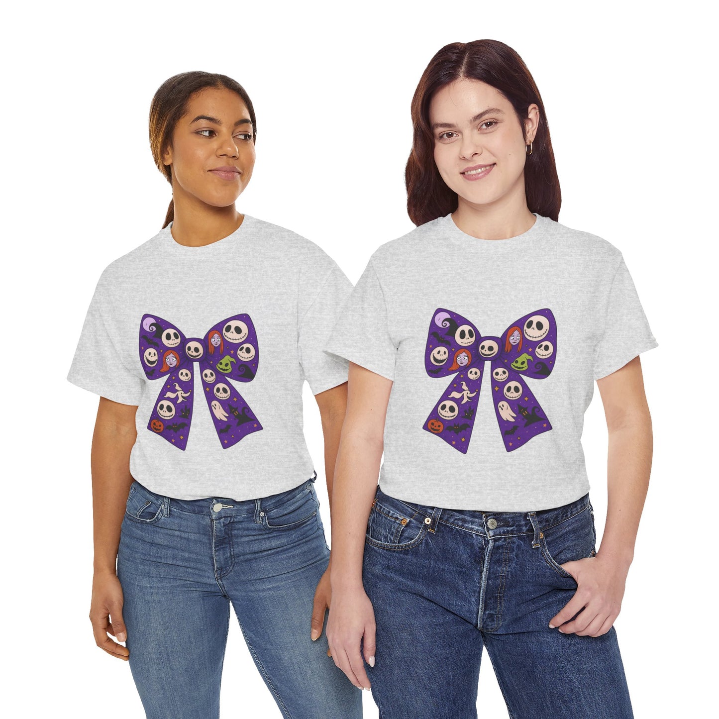 Halloween Themed Unisex Tee, Spooky T-Shirt, Cute Graphic Shirt, Gift for Halloween Lovers, Festive Casual Wear