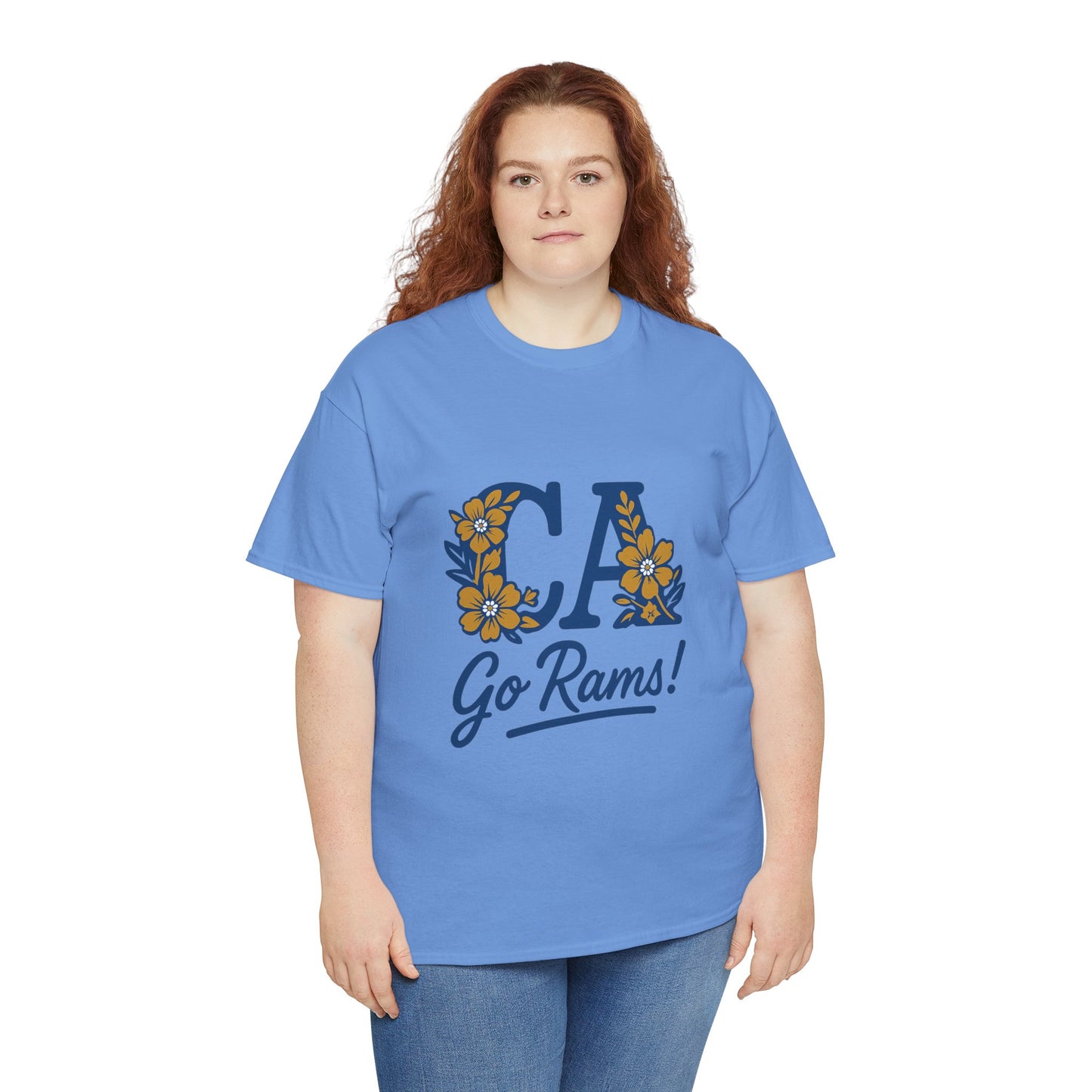 CA Rams Floral Tee