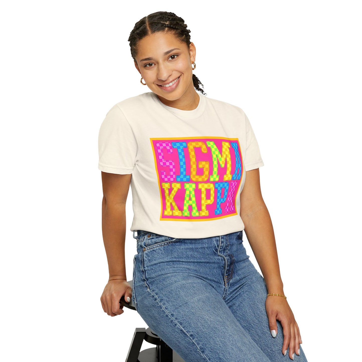 Colorful Sigma Kappa T-Shirt | Sorority Apparel