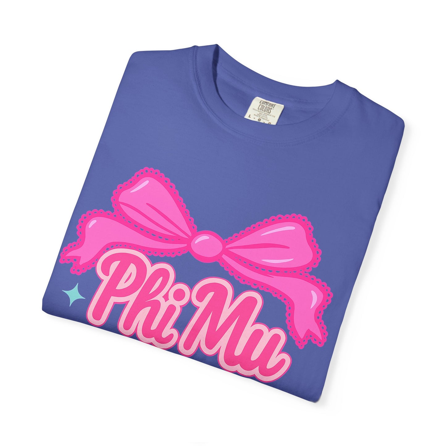 PhiMu Bow Pink Sorority T-Shirt