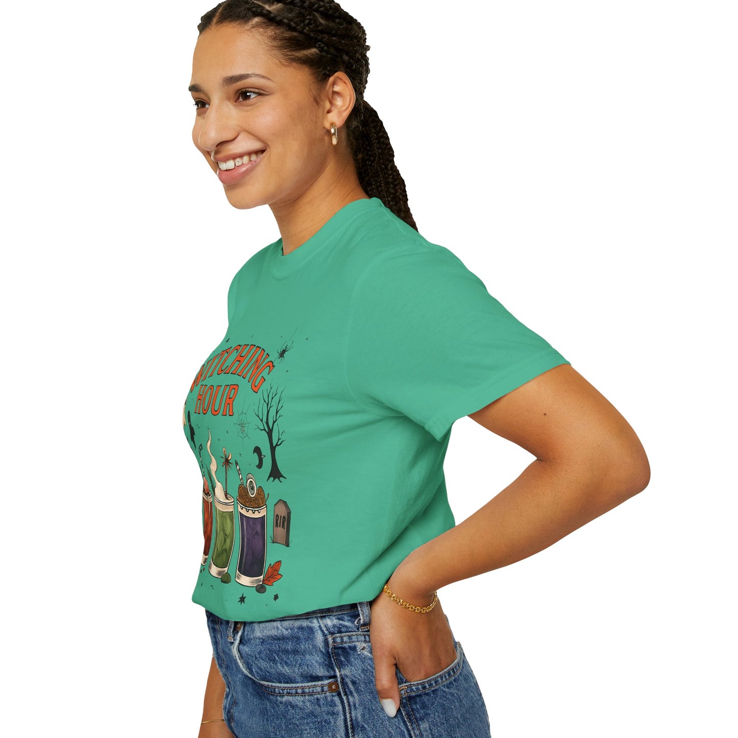 Witching Hour Cocktails T-Shirt | Halloween Apparel