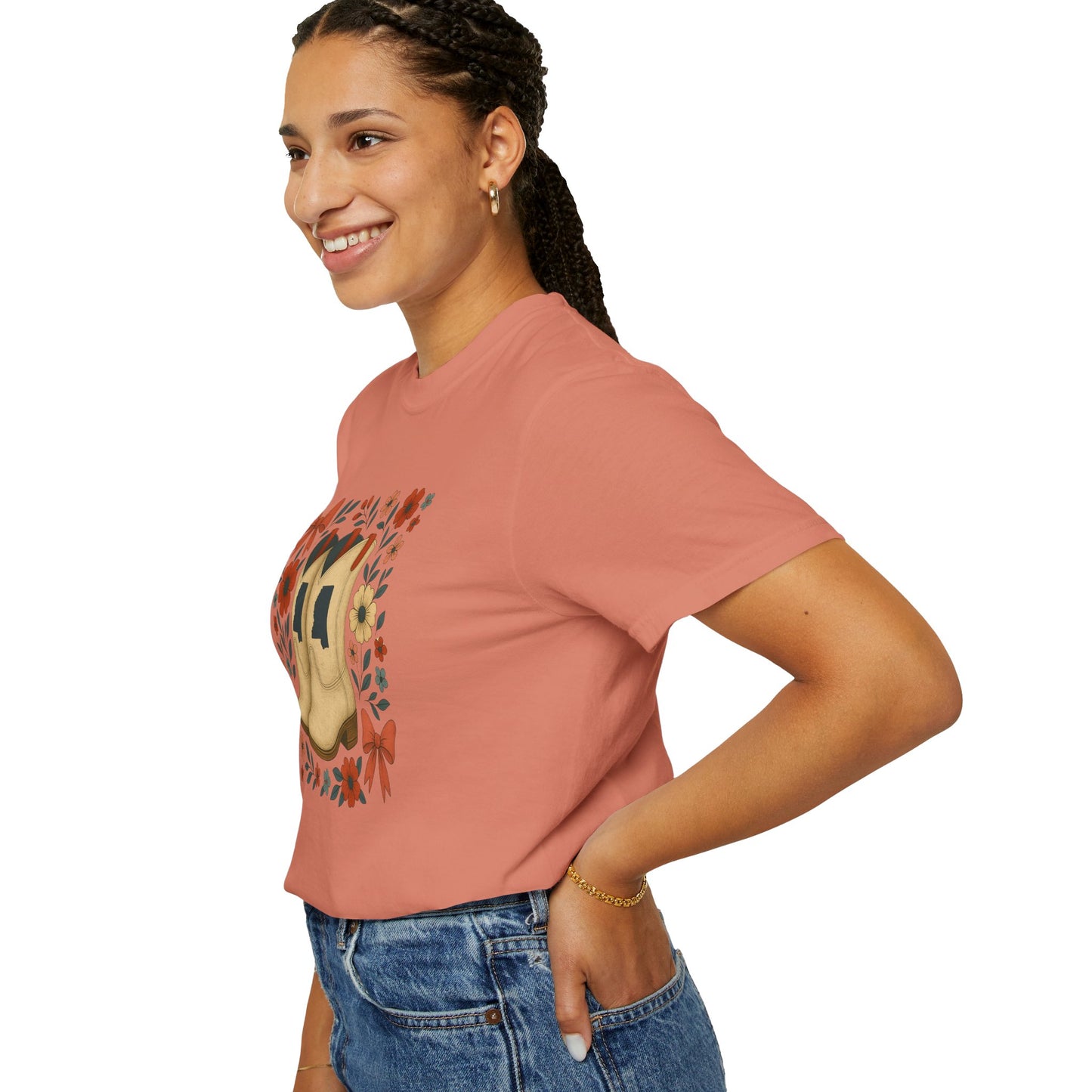 Mississippi Coquette Bow Unisex Tee - Ole Miss Fan Gift