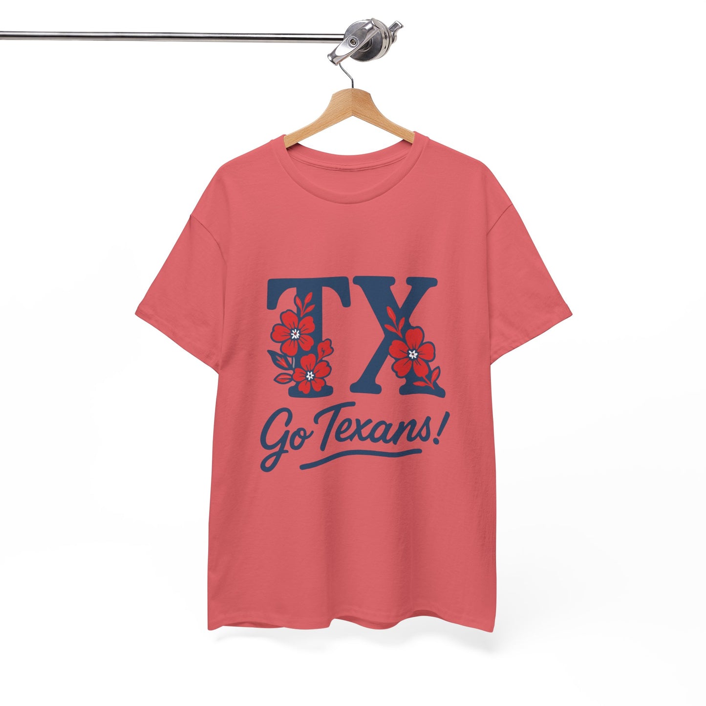 Texas Pride Unisex Cotton Tee | Go Texans! T-Shirt, Casual Wear, Game Day Shirt, Gift for Fans, Spring/Summer Style