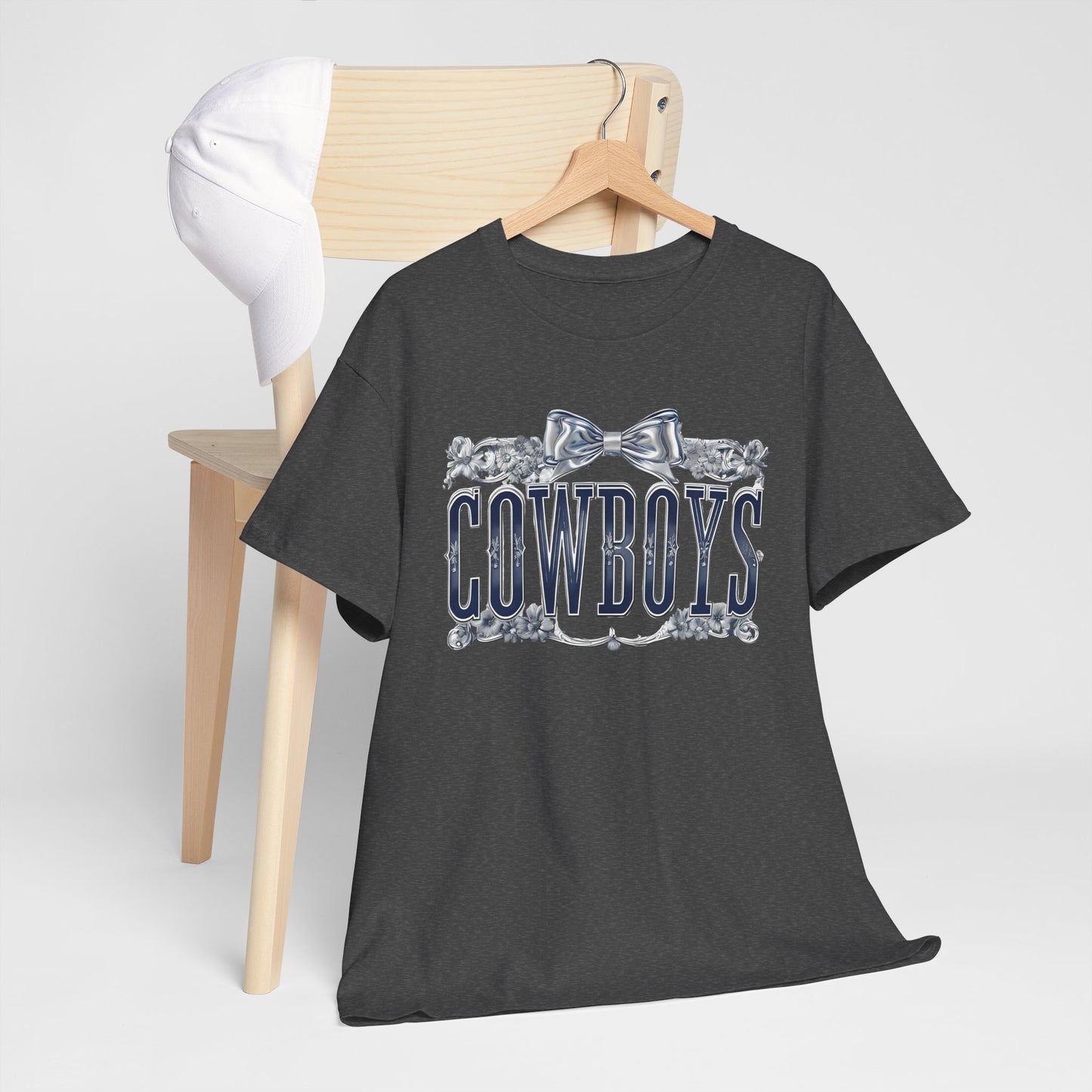 Cowboys Graphic Tee, Unisex Heavy Cotton Tee, Western Wear, Country Music Shirt, Rodeo Style T-Shirt, Gift for Cowboy Fans