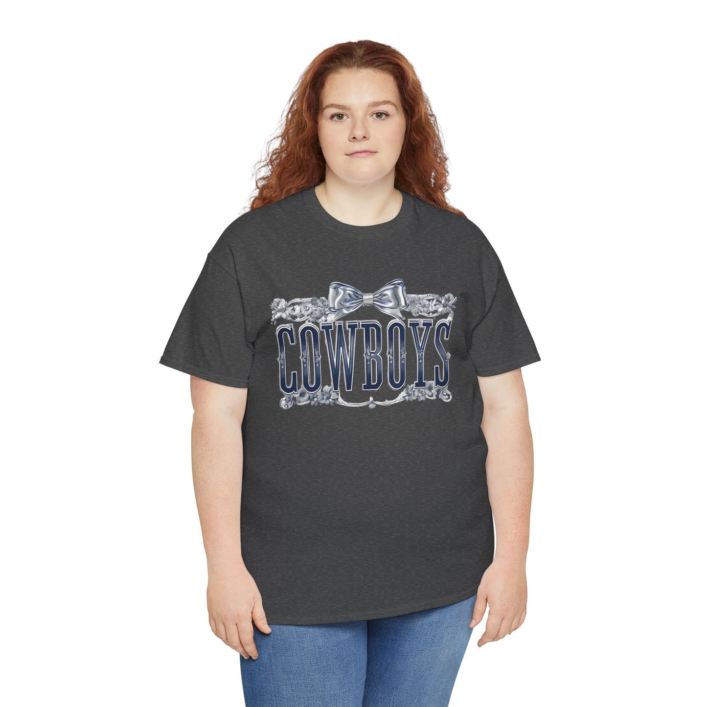 Cowboys Graphic Tee, Unisex Heavy Cotton Tee, Western Wear, Country Music Shirt, Rodeo Style T-Shirt, Gift for Cowboy Fans