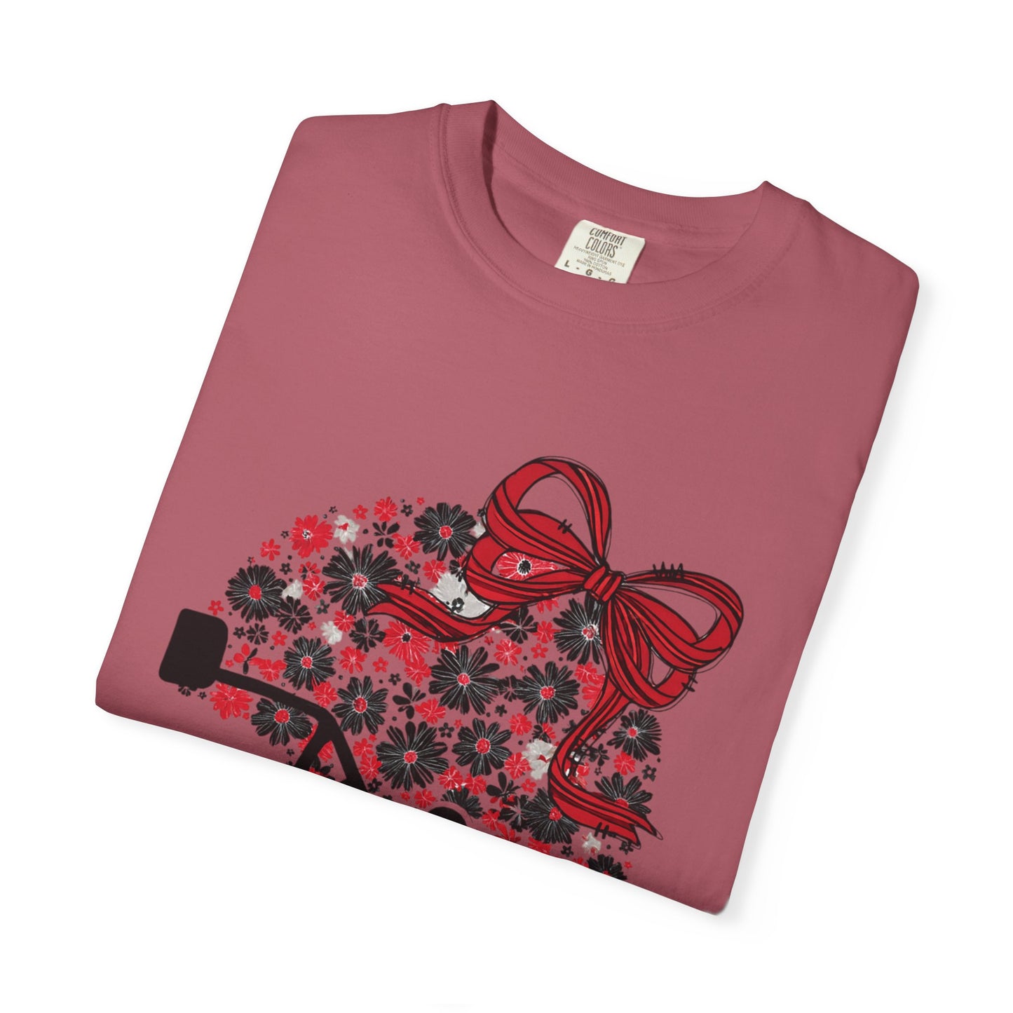 Floral Game Day T-Shirt for Fans, Unisex Apparel, Sports Tee for Tailgating, Perfect for Football Season, Gift for Team Supporters