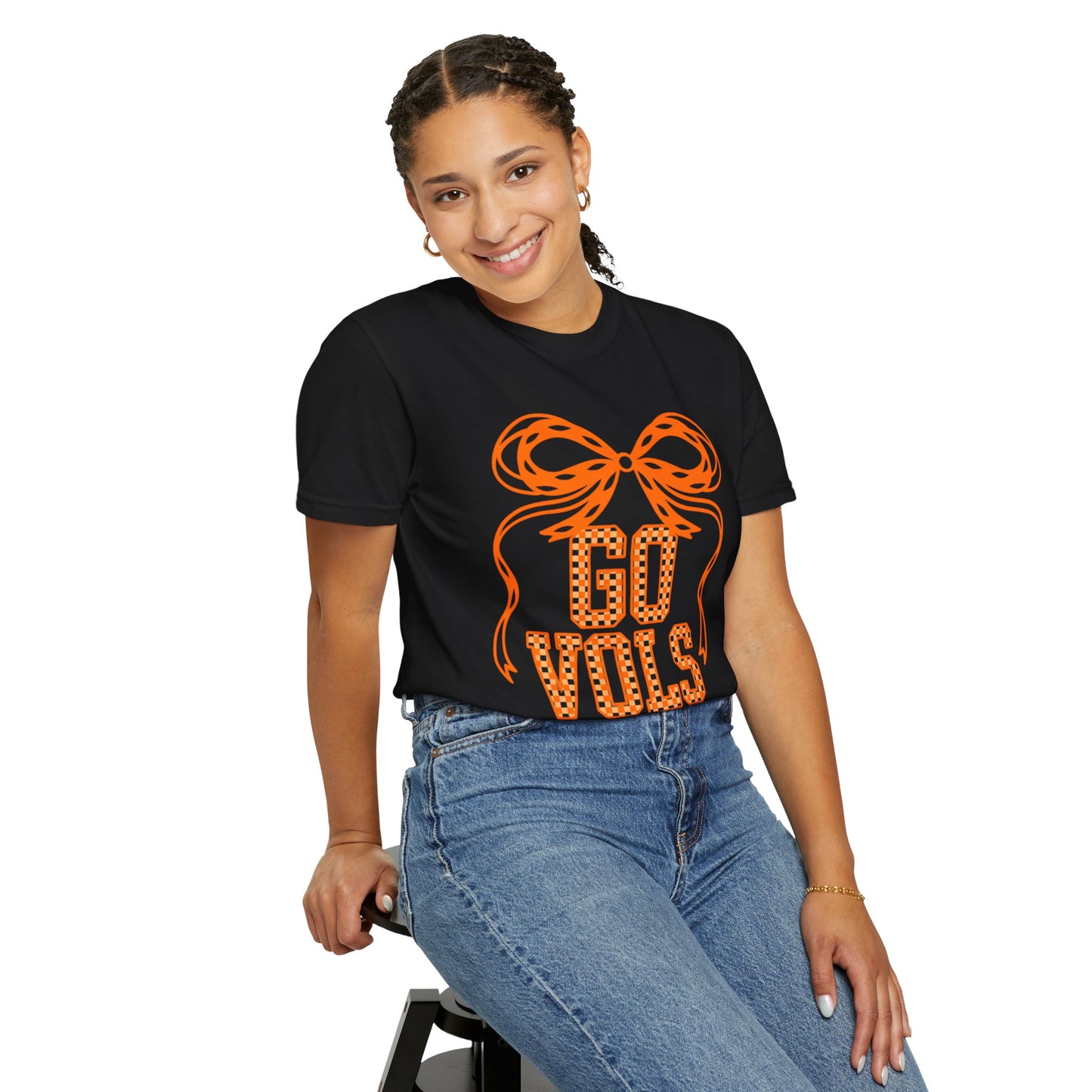 Rocky TOp Cheerful Garment-Dyed T-Shirt for Fans | Perfect for Game Day, Sports Events, Tailgating, Birthdays, Casual Wear