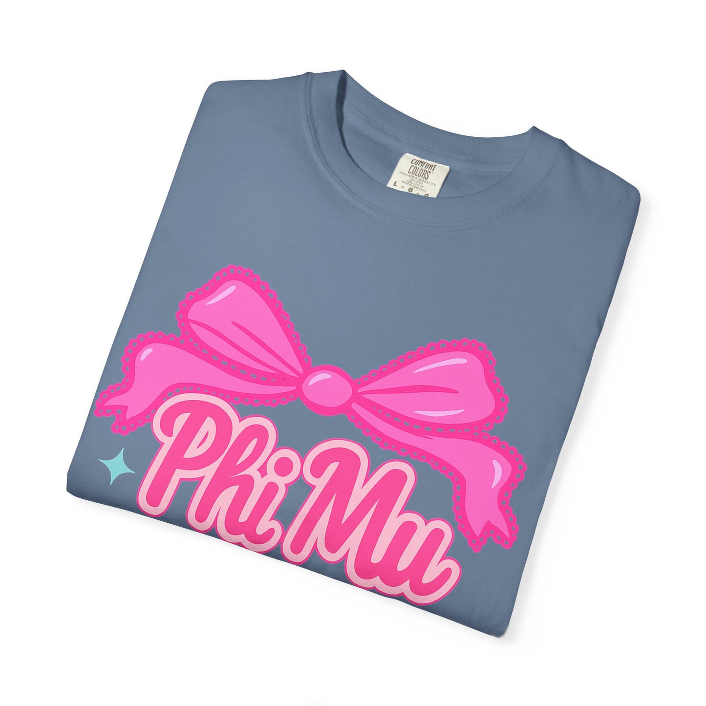PhiMu Bow Pink Sorority T-Shirt