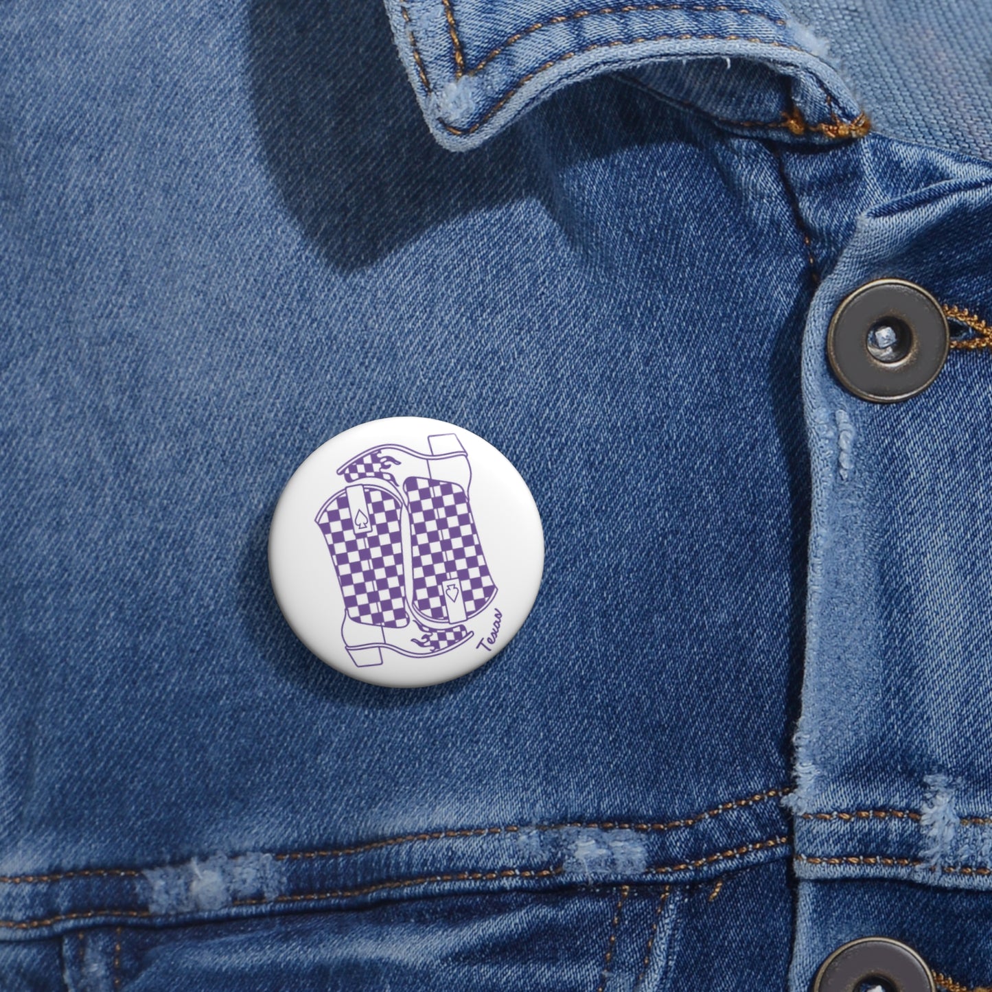 Texas Frogs Boots Game Day Statement Pins