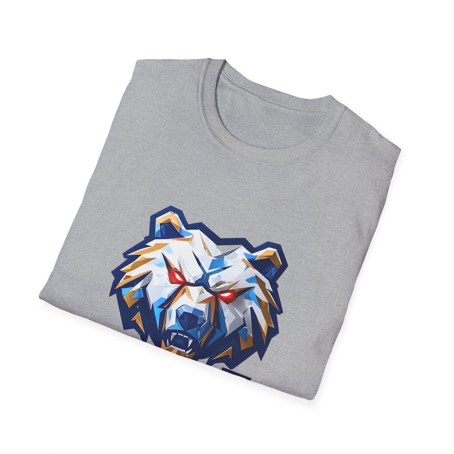 Grizzly Memphis Bear Graphic Tee, Unisex Softstyle T-Shirt, Memphis Basketball Fan, Memphis Grizz, 901, Go Grizz