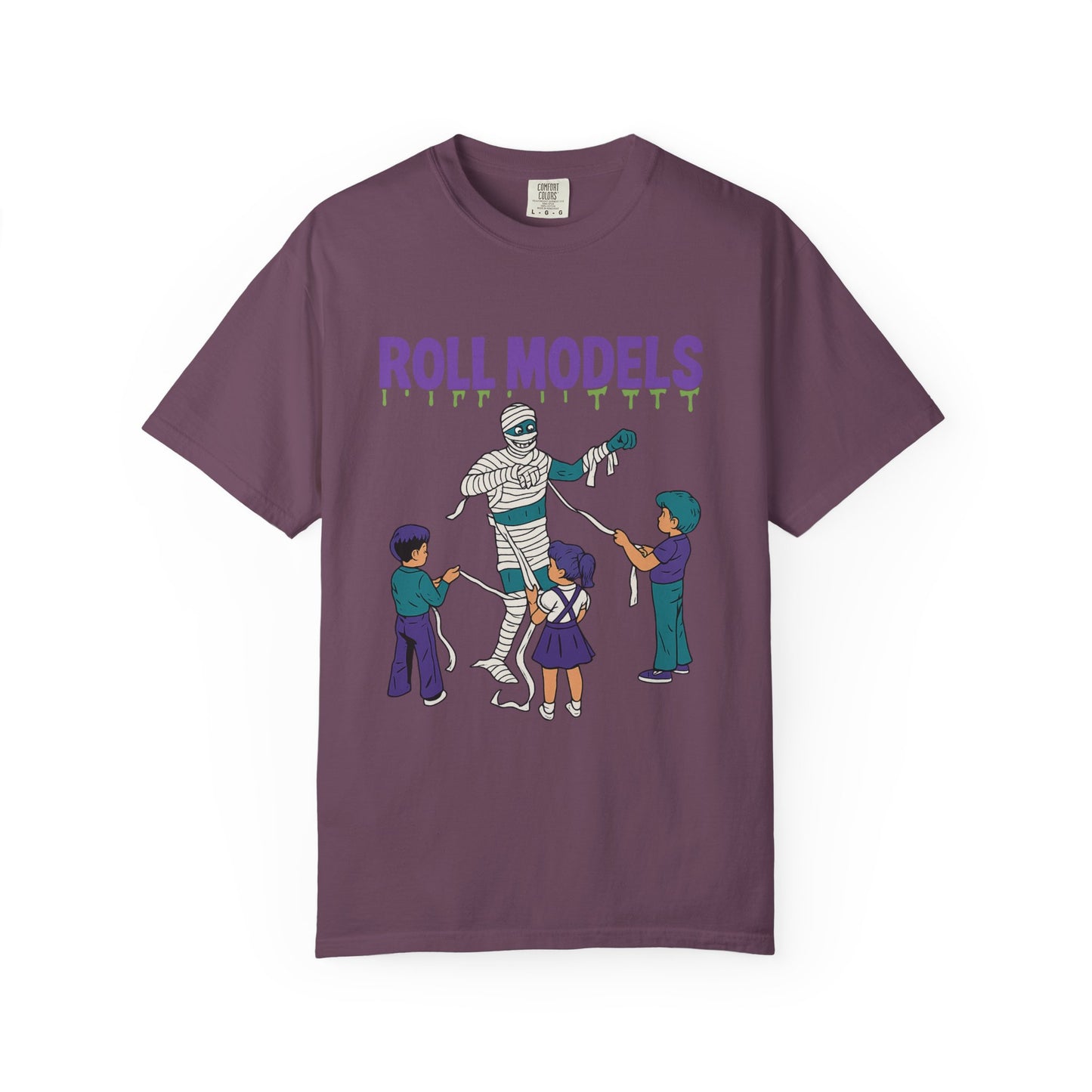 Mummy Roll Models T-Shirt, Cute Halloween Shirt, Kids Costume Tee, Family Fun Outfit, Retro Graphic Top, Vintage Style Tee