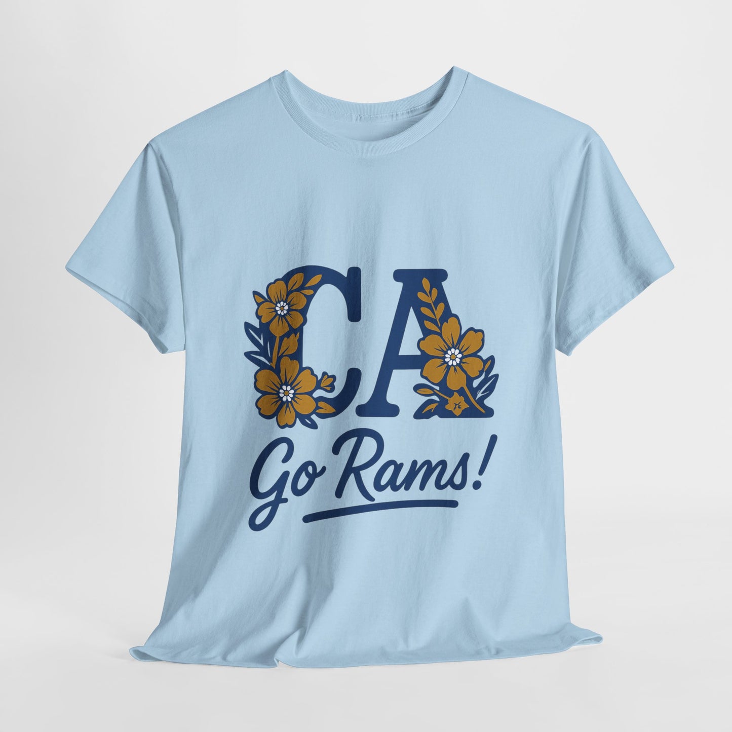 CA Rams Floral Tee