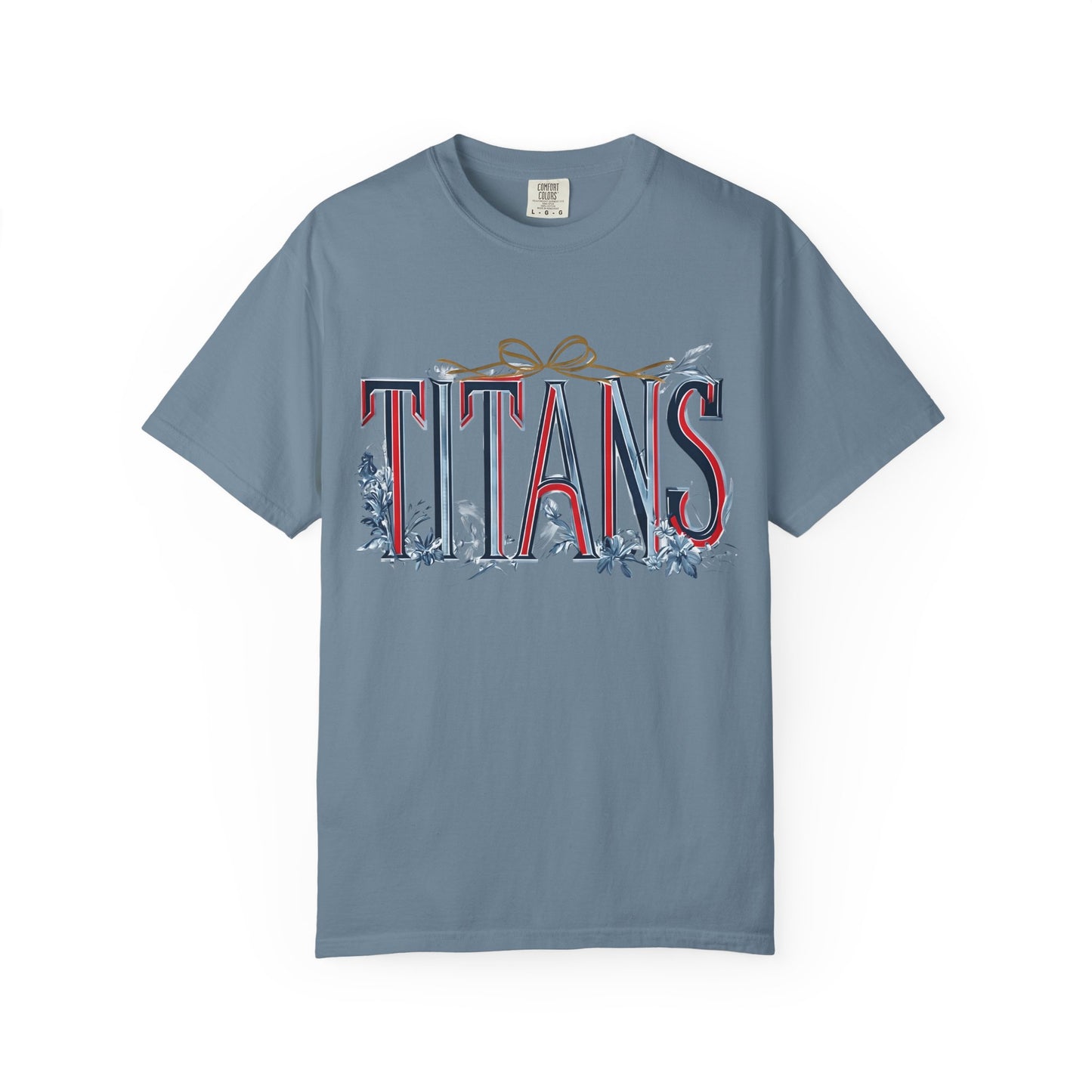 Floral Titans Garment-Dyed T-Shirt