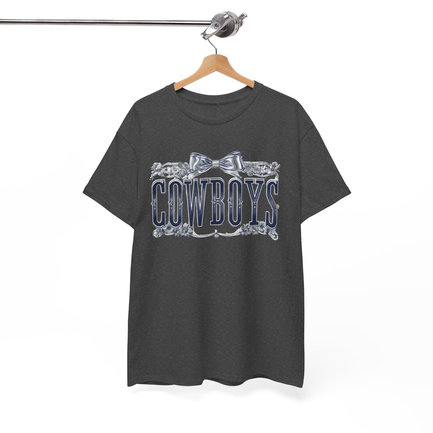 Cowboys Graphic Tee, Unisex Heavy Cotton Tee, Western Wear, Country Music Shirt, Rodeo Style T-Shirt, Gift for Cowboy Fans