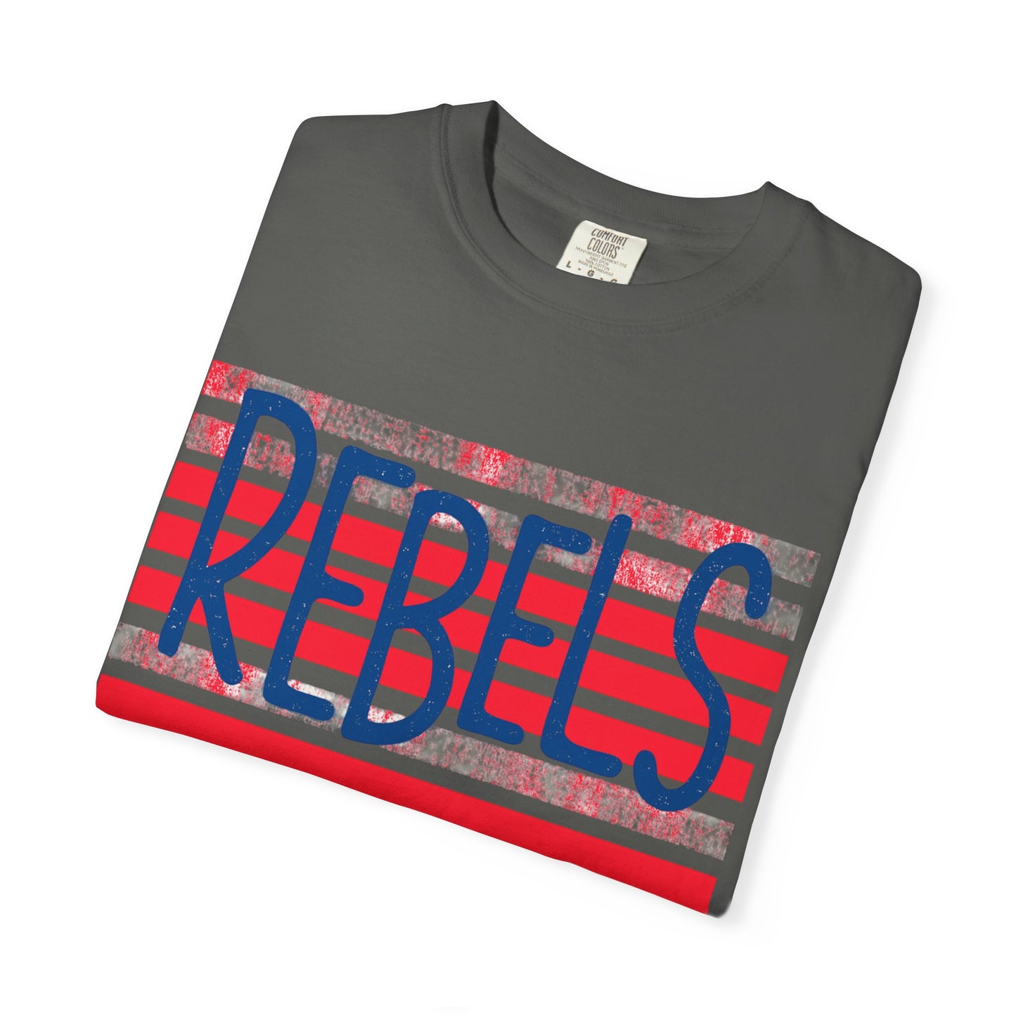 Rebels T-Shirt, Vintage Style Tee, Unisex Graphic Shirt, Summer Fashion, Independence Day Apparel, Football Game Day, Hotty Toddy