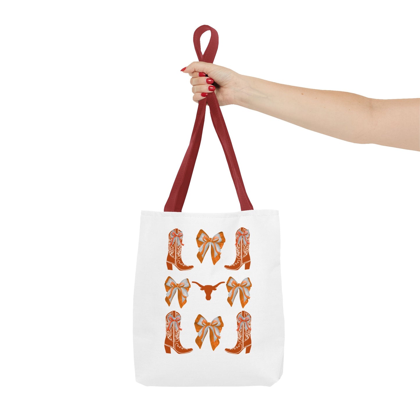 Tx longhorns Stylish Western Tote Bag, Cowgirl Style Accessories, Everyday Use, Gift for Rodeo Fans, hook em horns, texas game day, tx fan gift, graduation gift, texas alumni