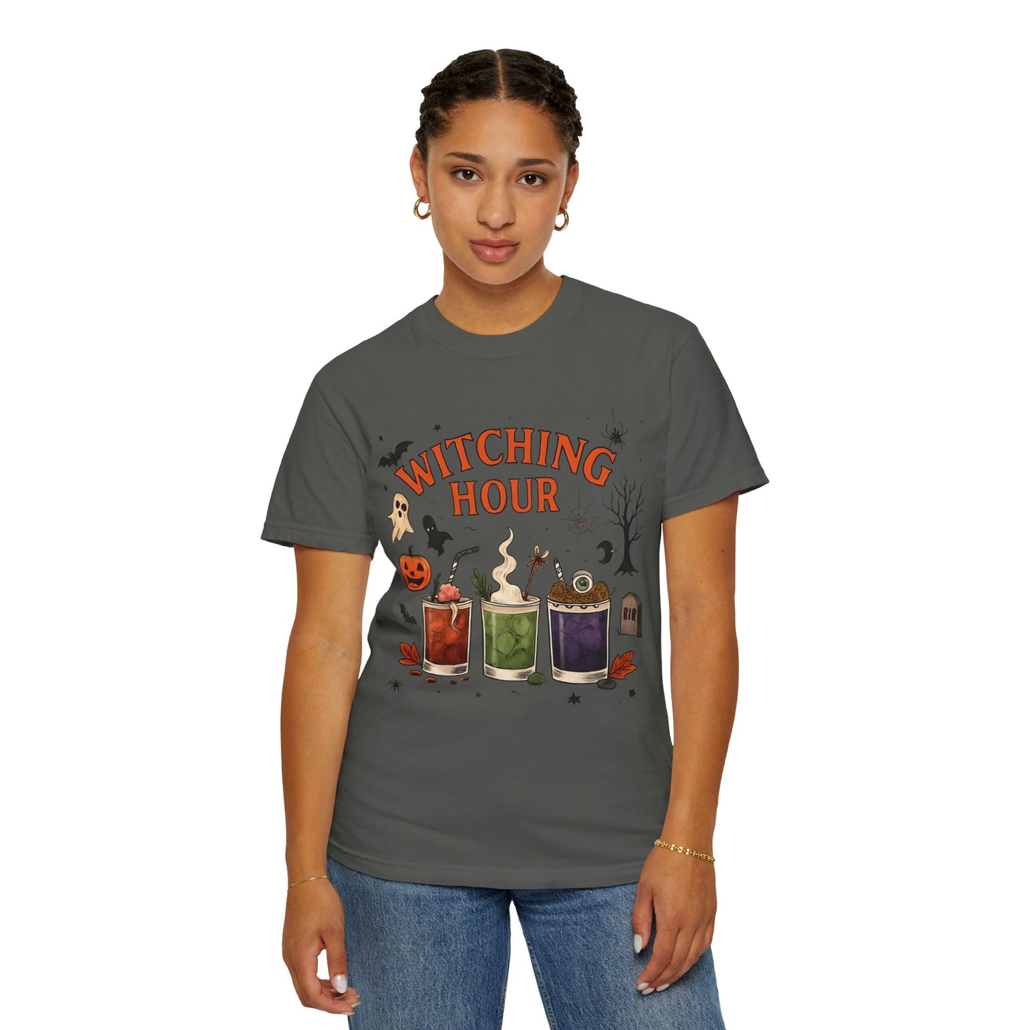 Witching Hour Cocktails T-Shirt | Halloween Apparel