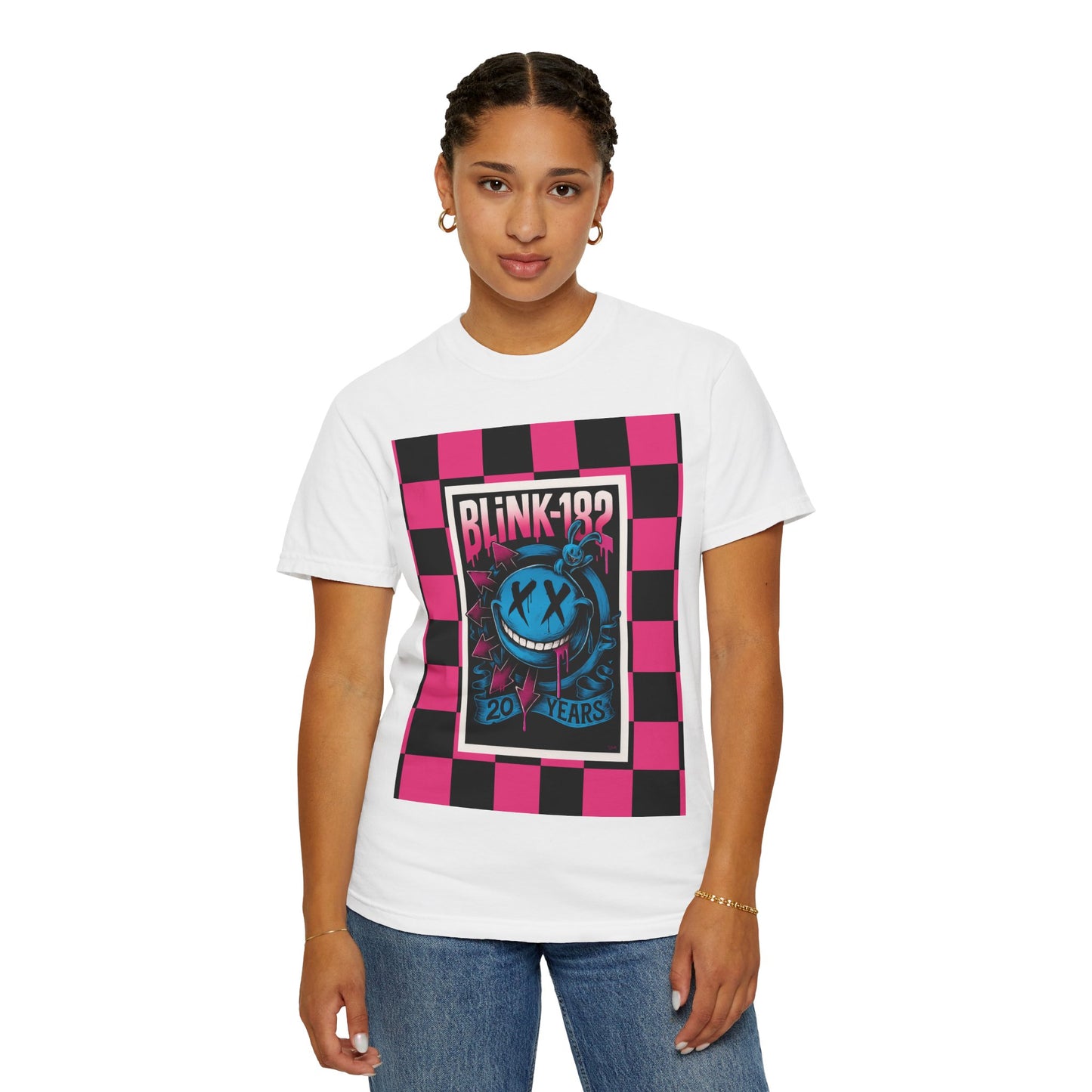 Blink-182 20 Years Unisex T-shirt, Music Tee, Vintage Graphic Shirt, Band Merch, Festival Wear, Concert Outfit