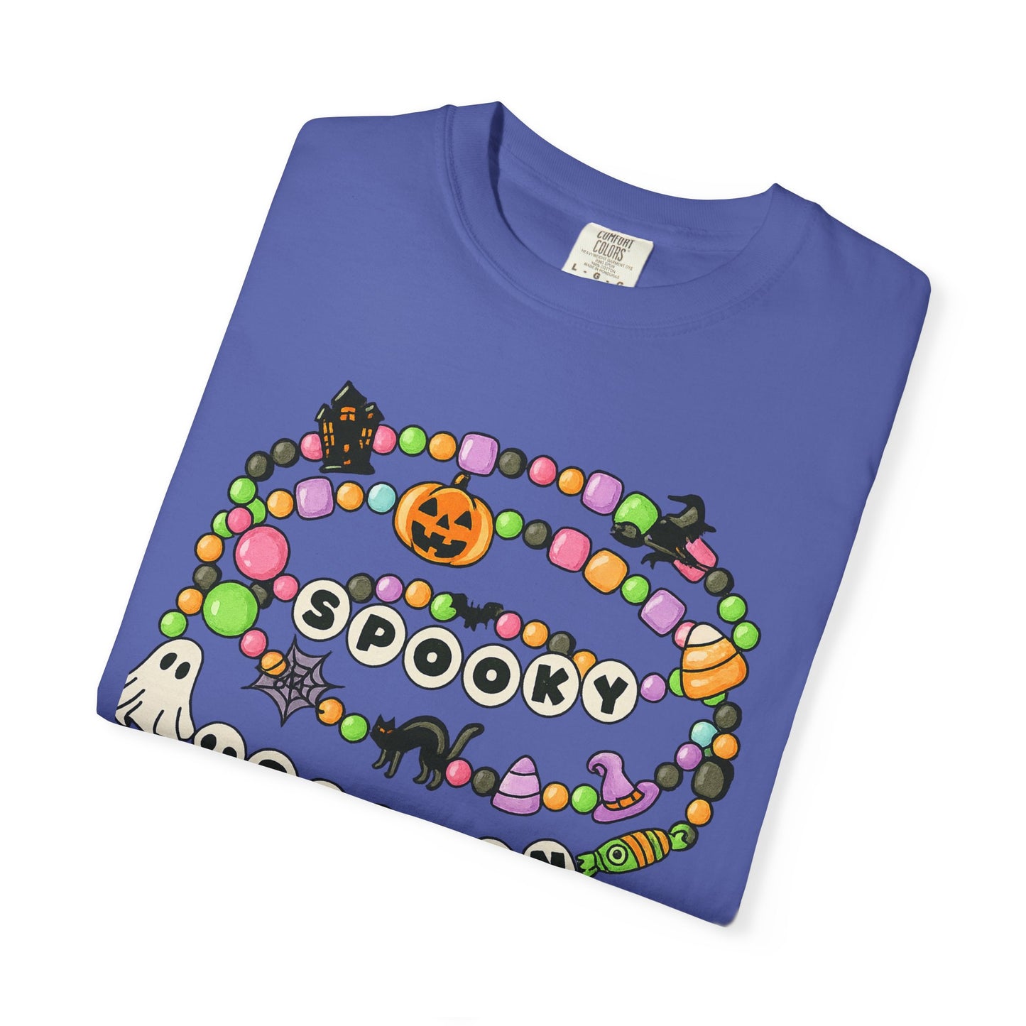 Spooky Season Friendship Bracelet T-shirt | Halloween Fun, Unisex Tee