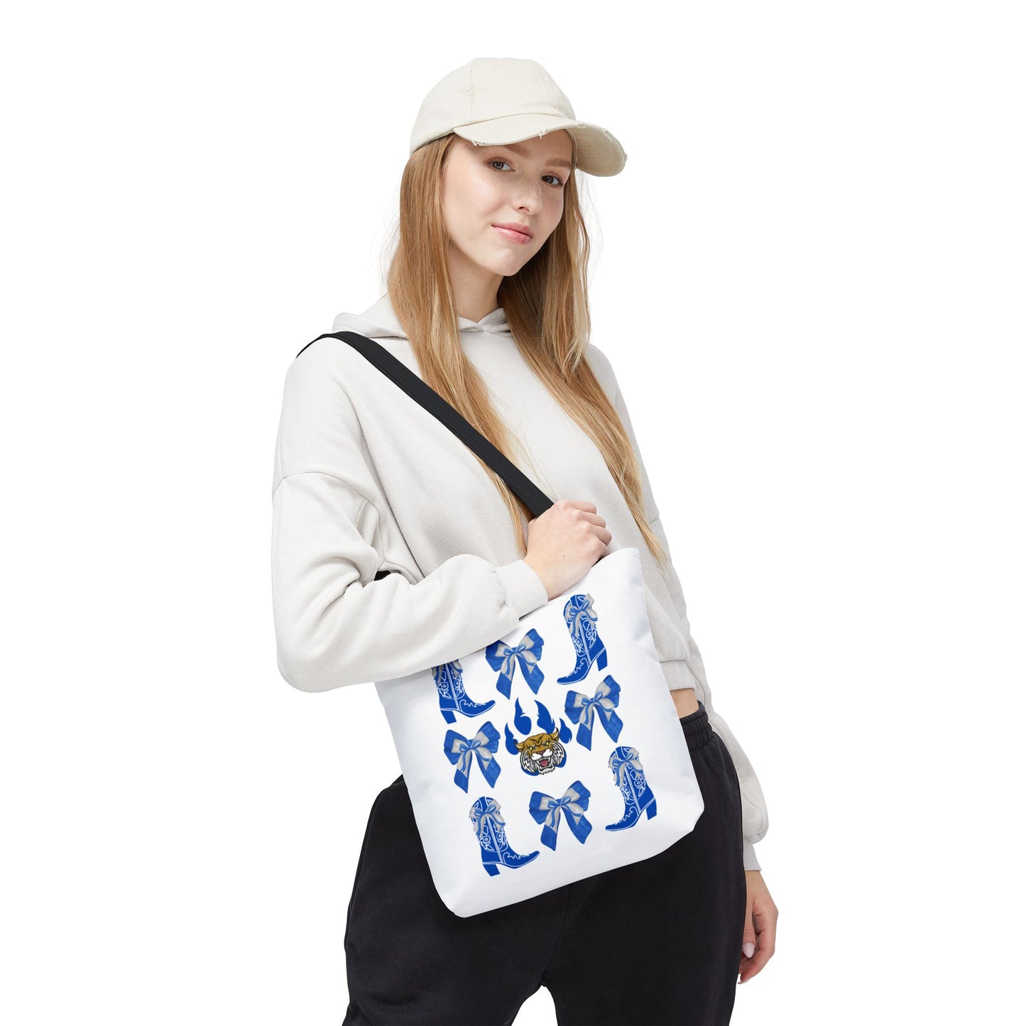 KY wildcats Stylish Blue Cowboy Boots Tote Bag, Kentucky Wildcats Fan, Kentucky Game Day, UK Wildcats, Kentucky Alumni, Graduation Gift, Lexington KY Gift