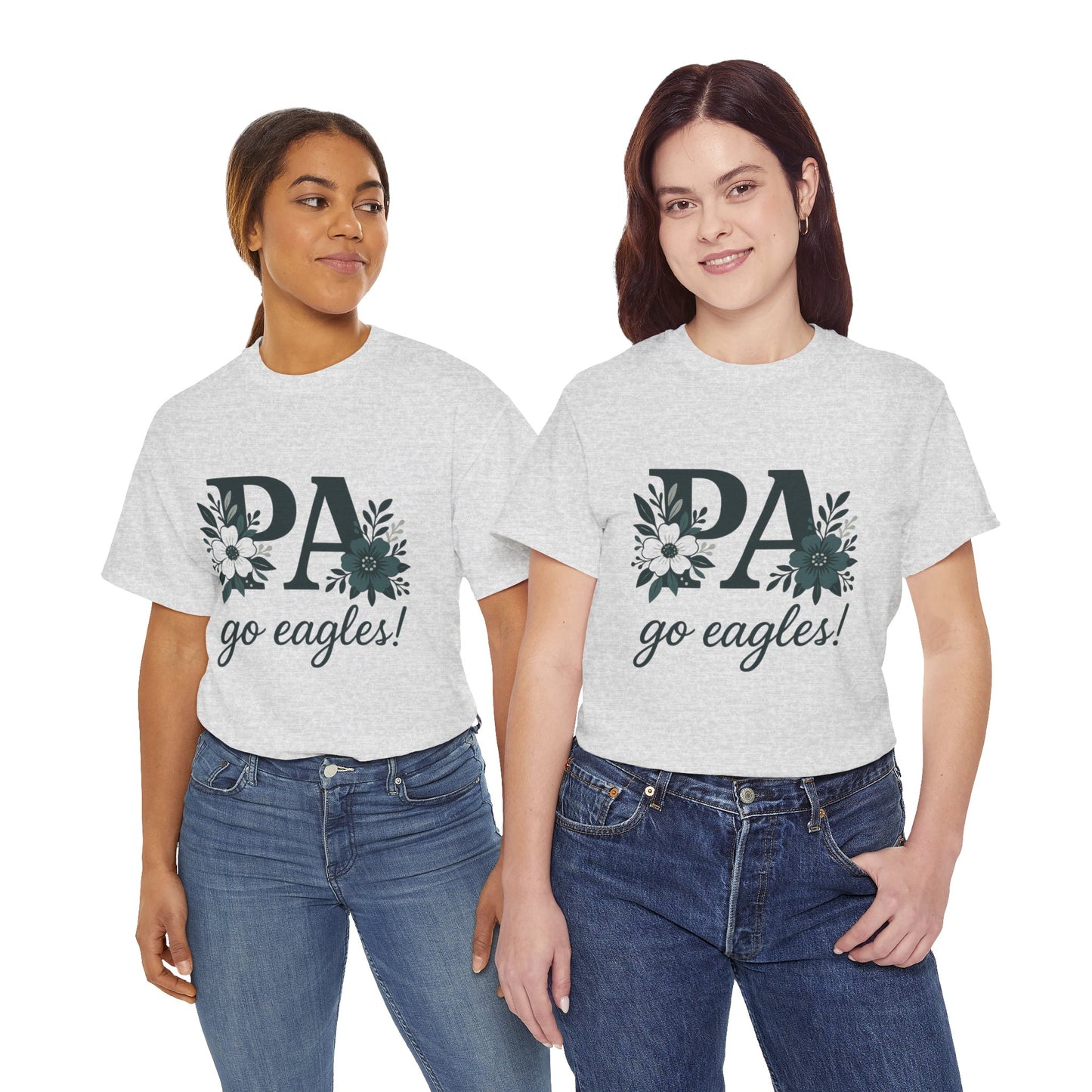 Floral PA Eagles Tee