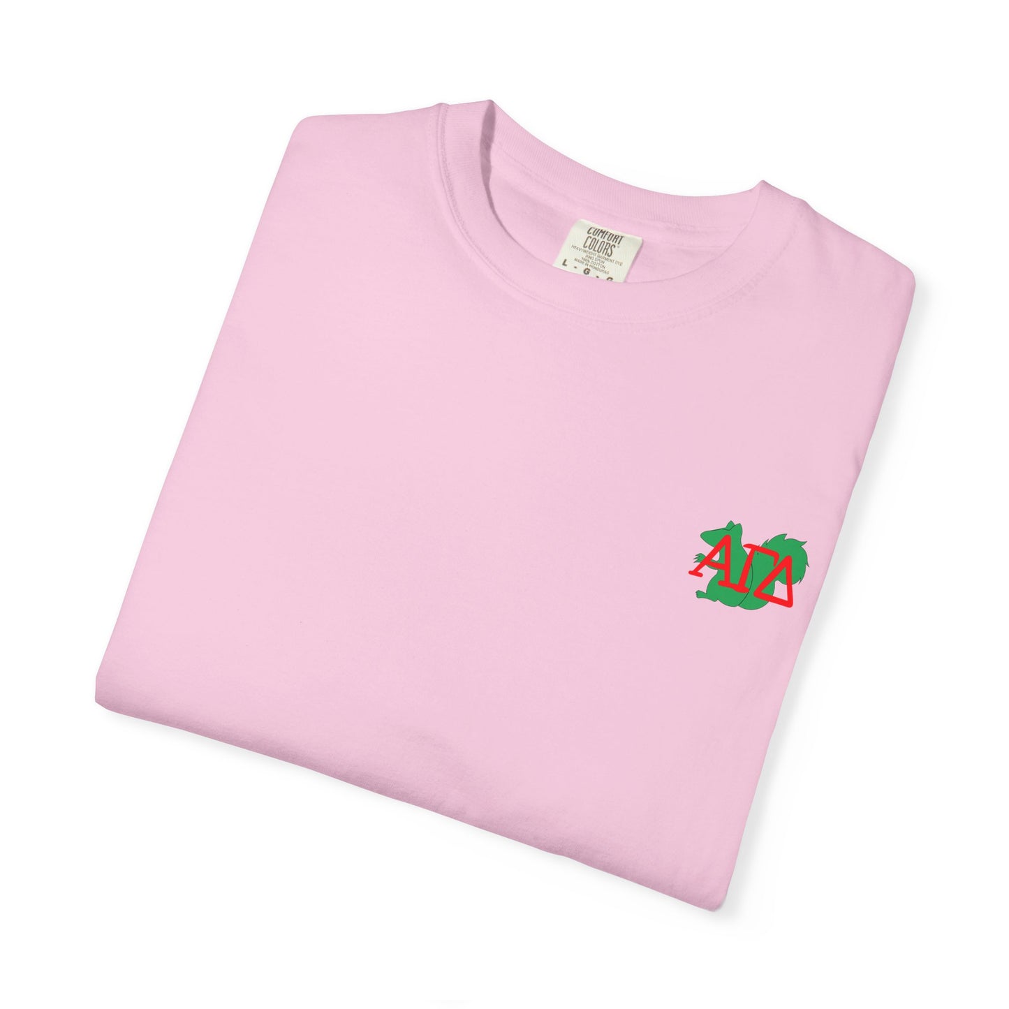 AGD Charming Sorority T-Shirt, Squirrel Design, Unisex Apparel, Perfect Gift, Casual Wear, College Life, Greek Life, Fraternity Events