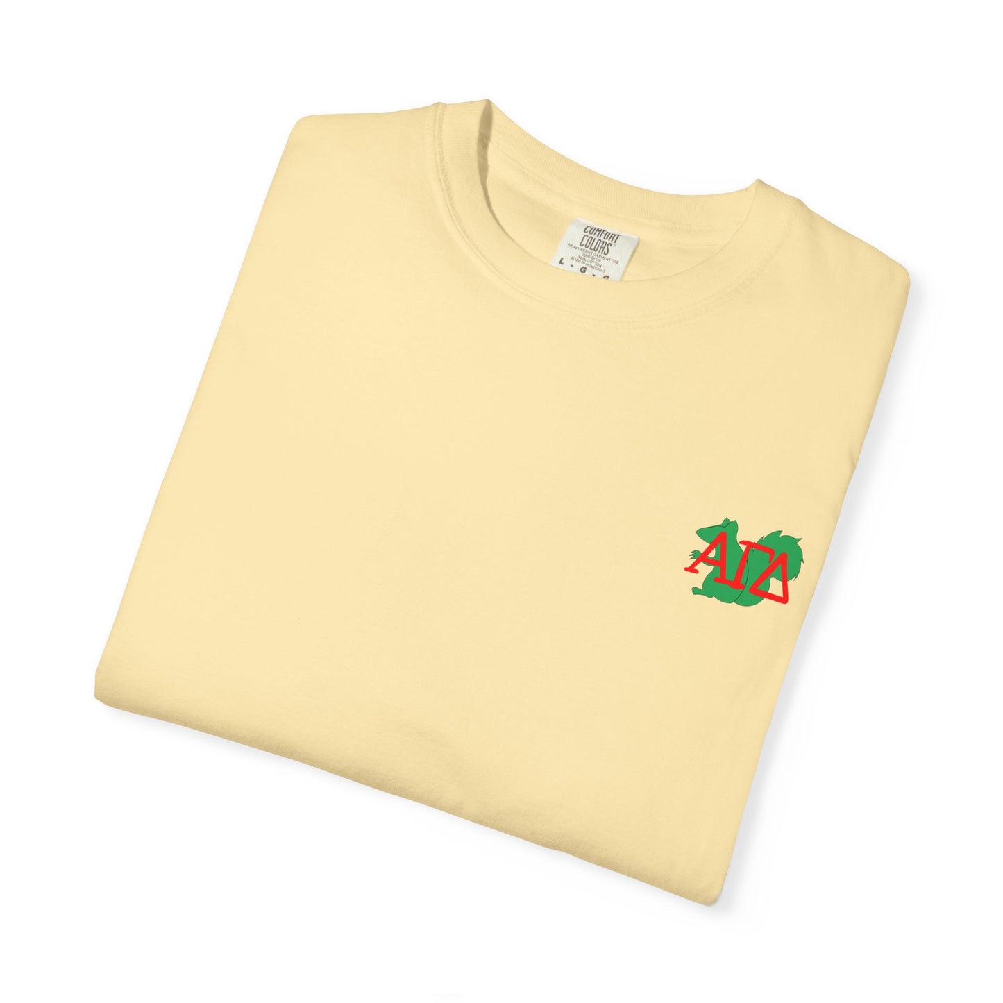 AGD Charming Sorority T-Shirt, Squirrel Design, Unisex Apparel, Perfect Gift, Casual Wear, College Life, Greek Life, Fraternity Events