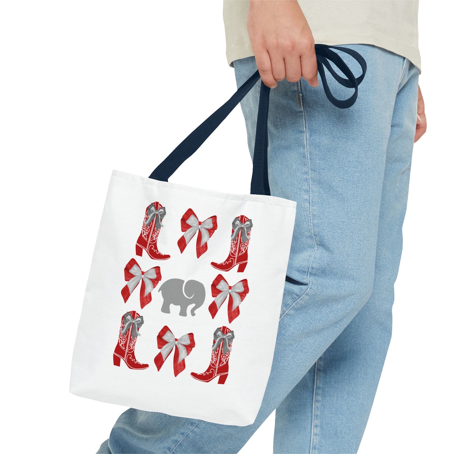 bama game day tote bag, tuscaloosa alabama gift, graduation gift, UA alumni, roll tide, rtr gift, bama fan gift, crimson tide gift, college student gift