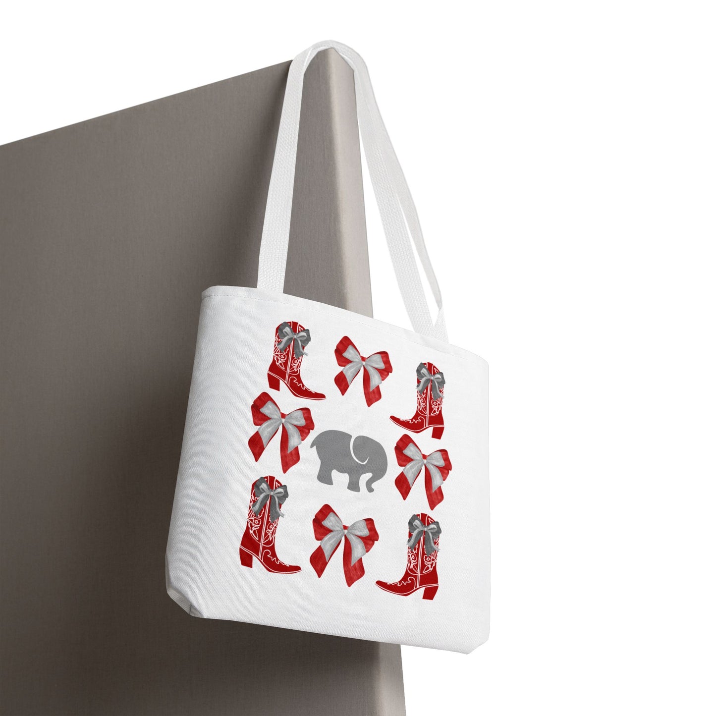 bama game day tote bag, tuscaloosa alabama gift, graduation gift, UA alumni, roll tide, rtr gift, bama fan gift, crimson tide gift, college student gift