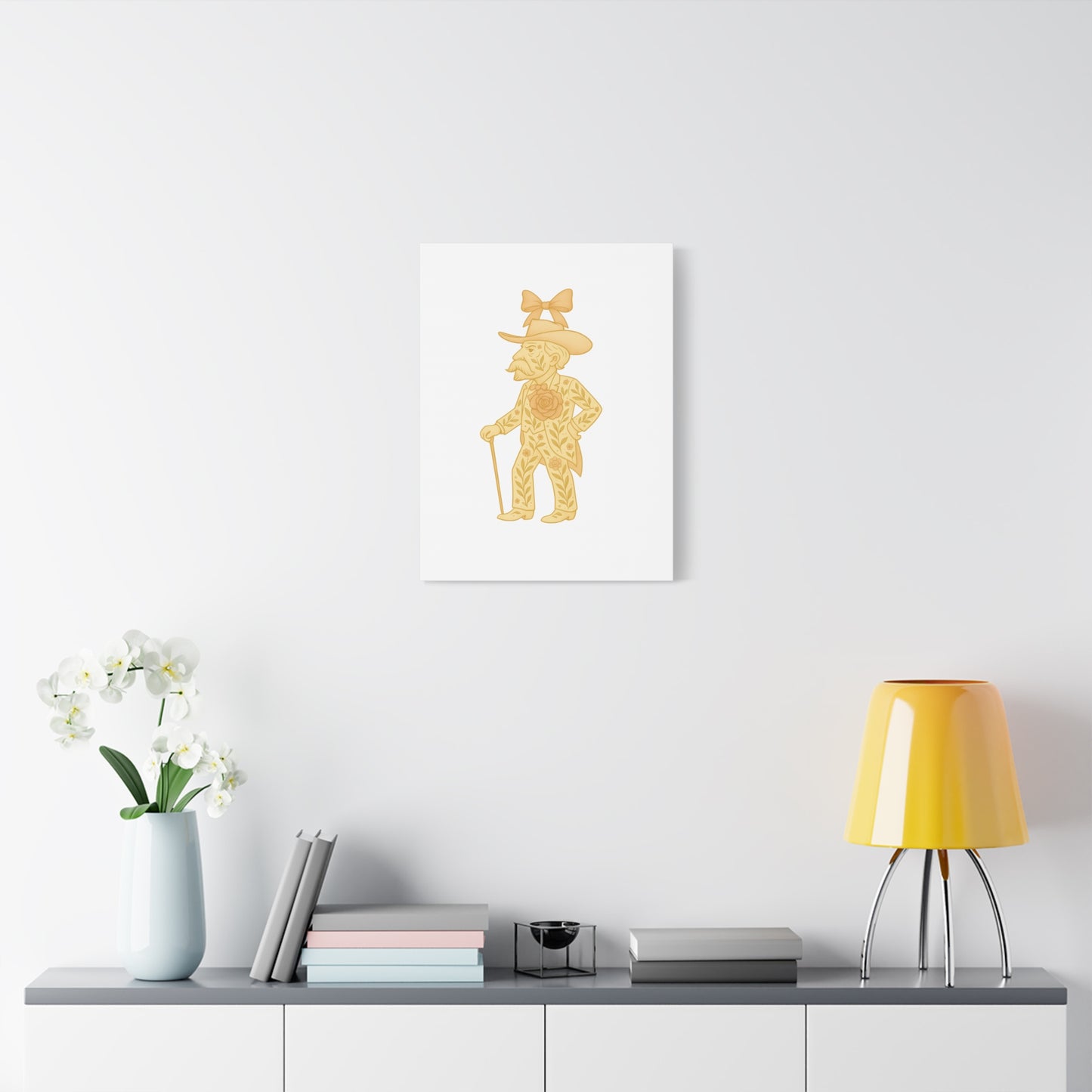 Coquette Colonel Rebel Canvas Wall Art