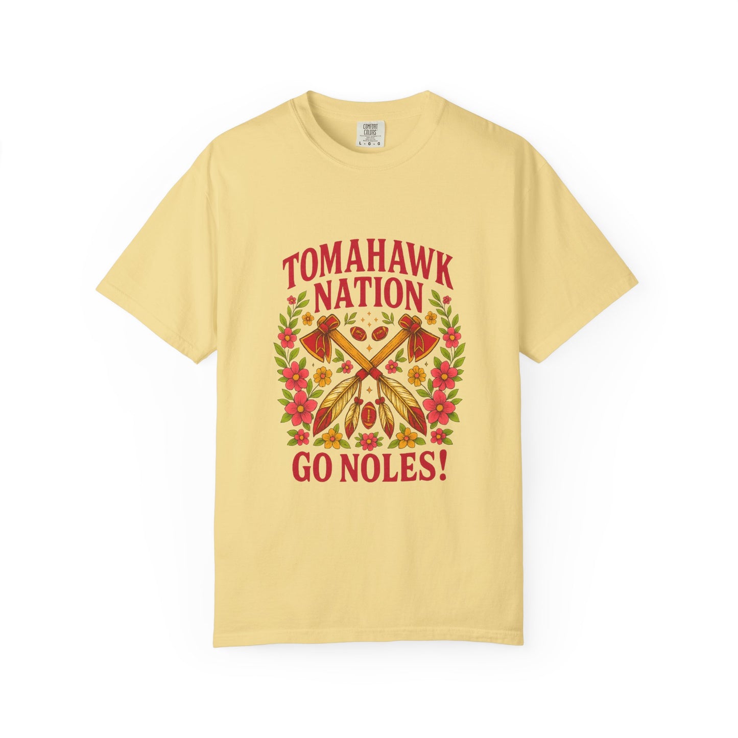 Tomahawk Nation Unisex T-shirt | Go Noles Vintage Style Tee, Perfect for Game Day, College Spirit Wear, Football Fans, Sports Apparel