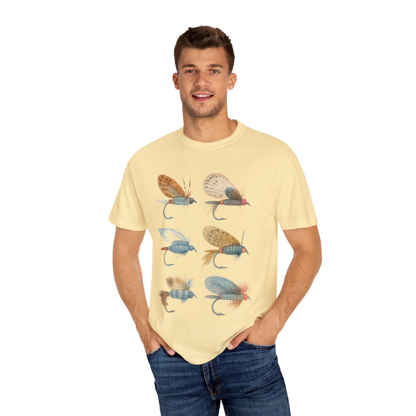 Fly Fishing T-Shirt | Nature Lover Gift | Comfort Colors Tee