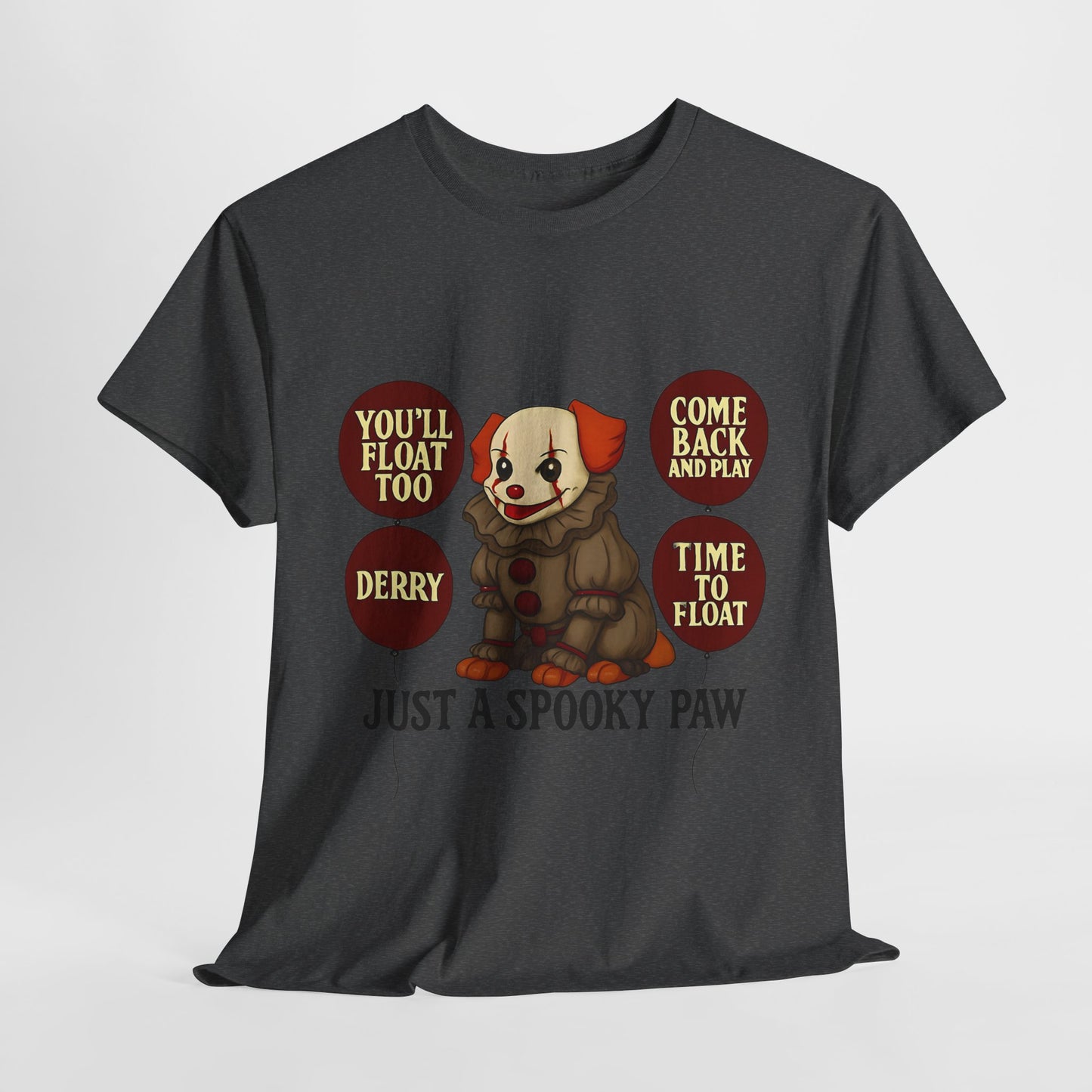 Spooky Dog Tee Clown Pup Pennywise