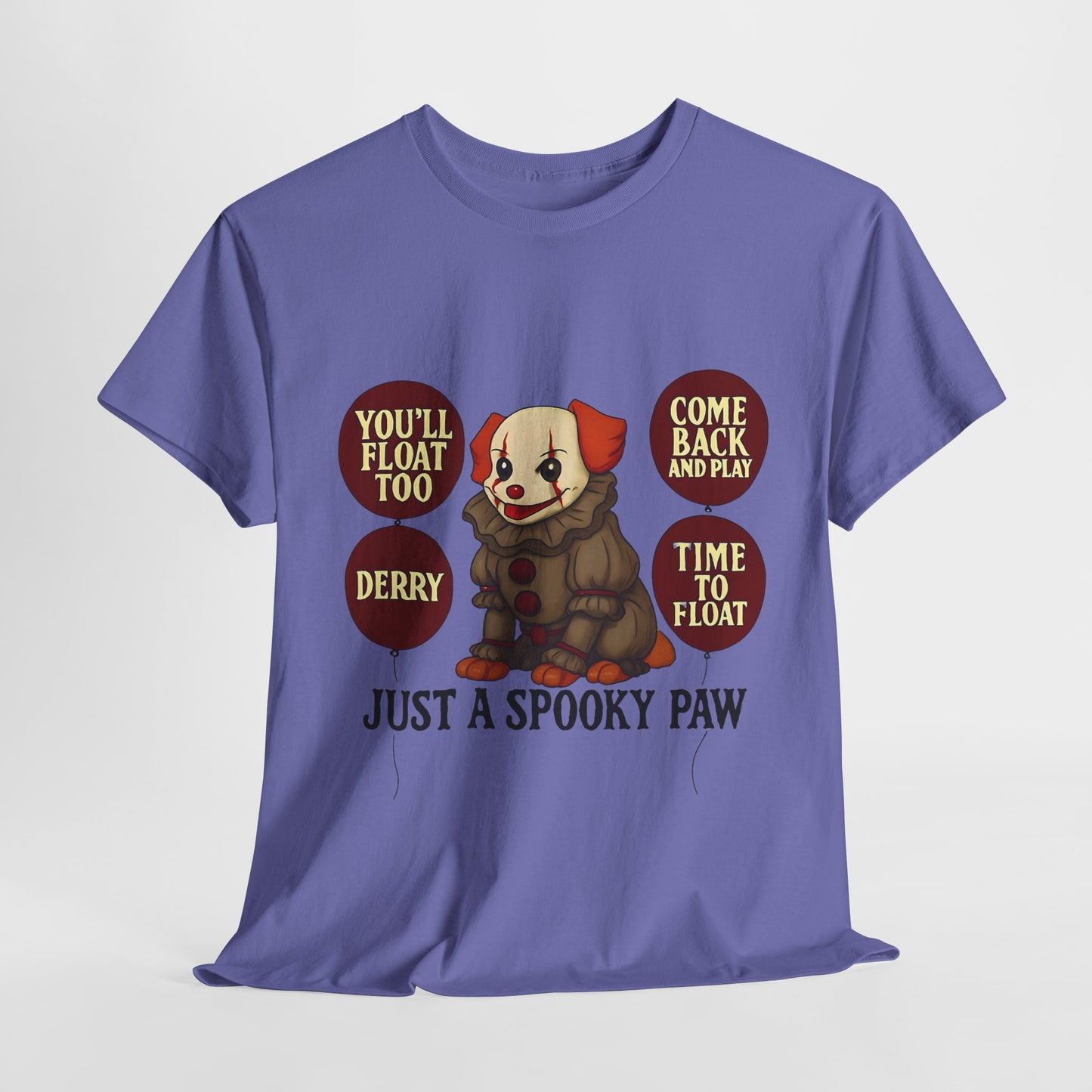 Spooky Dog Tee Clown Pup Pennywise
