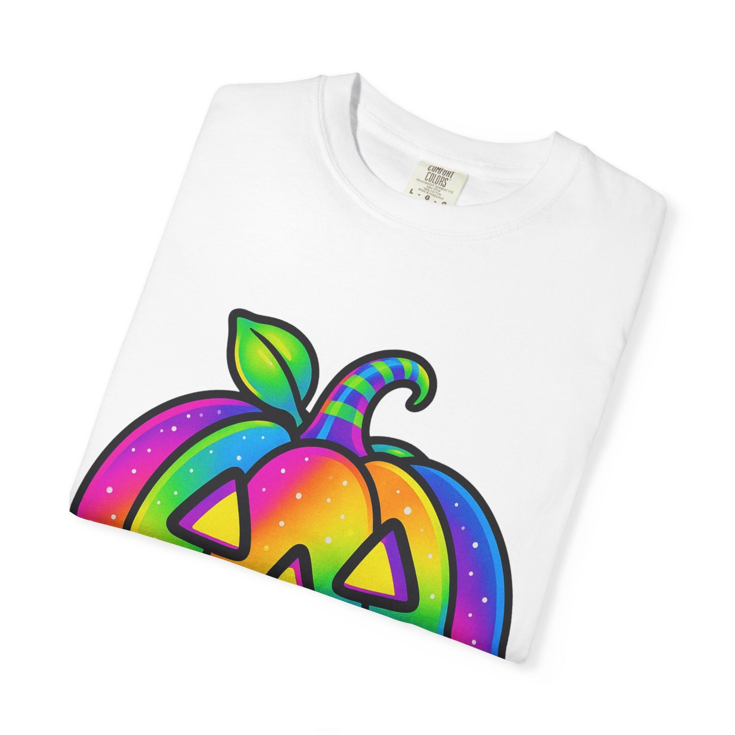 Colorful Pumpkin T-shirt for Halloween