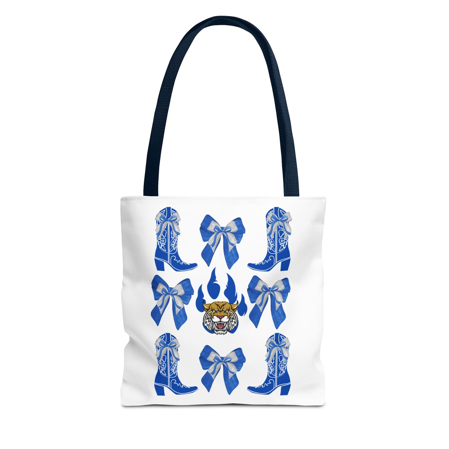 KY wildcats Stylish Blue Cowboy Boots Tote Bag, Kentucky Wildcats Fan, Kentucky Game Day, UK Wildcats, Kentucky Alumni, Graduation Gift, Lexington KY Gift