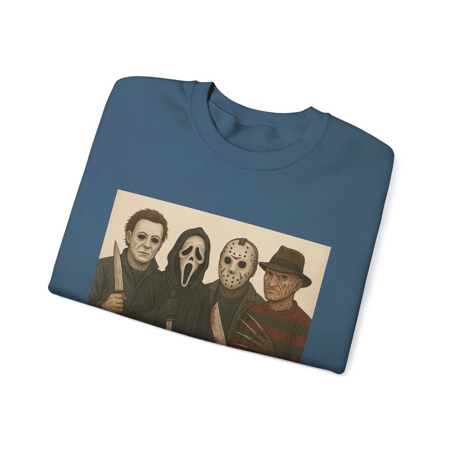 Spooky Movie Crewneck Sweatshirt - Halloween Horror Apparel