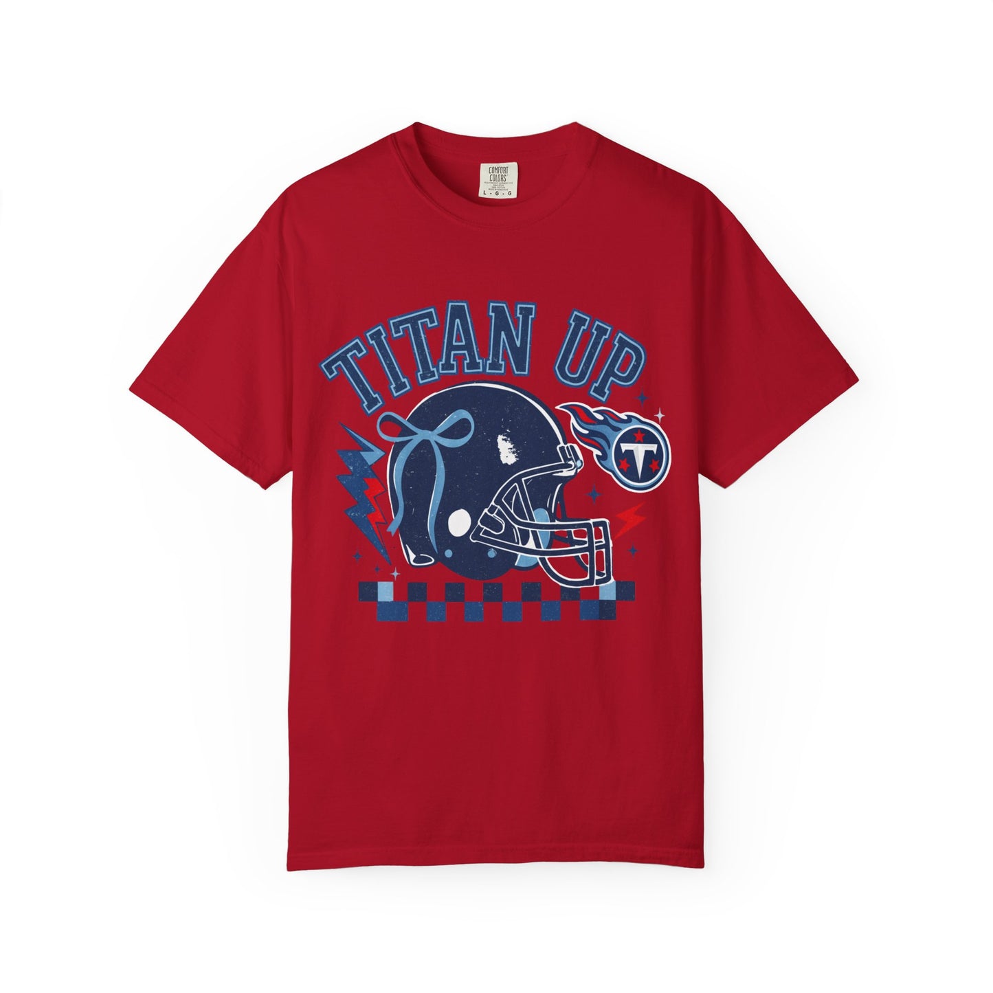 titan up tennessee Unisex Football Tee, Titan Up Shirt for Game Day, Casual Sportswear, Tailgating Apparel, Gift for Fans, Team Spirit Top