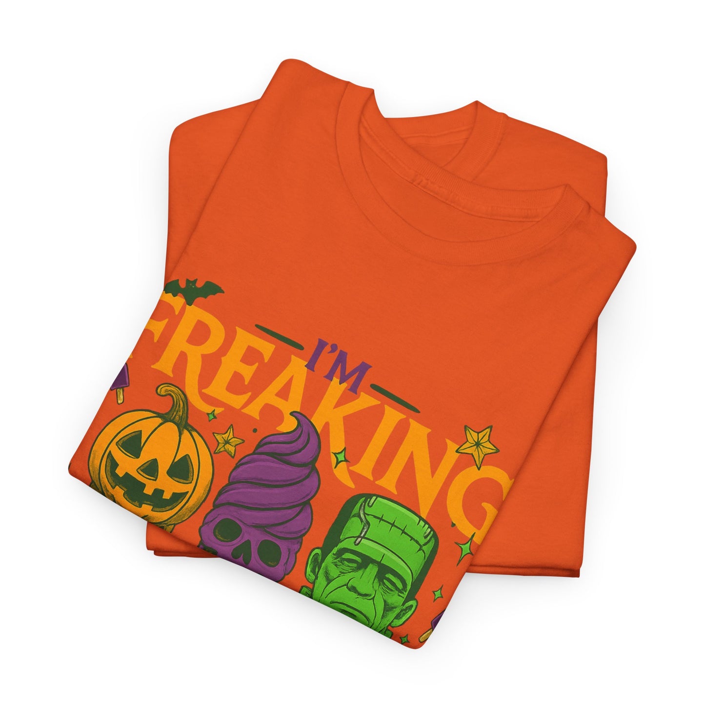 Halloween Unisex Heavy Cotton Tee, Fun Fall Shirt, Halloween Costume Top, Spooky Party Tee, Trick or Treat Apparel