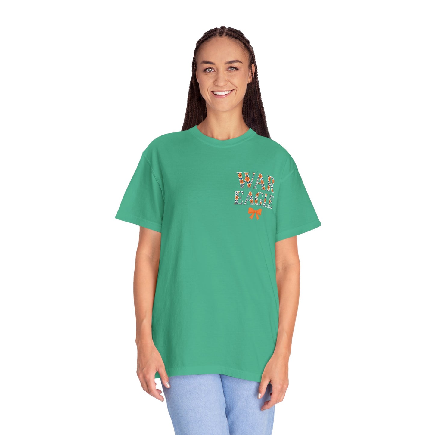 War Eagle Tiger Walk Unisex T-Shirt, Casual Tee, College Apparel, Game Day Shirt, Sports Fan Gear, Gift for Auburn Fans