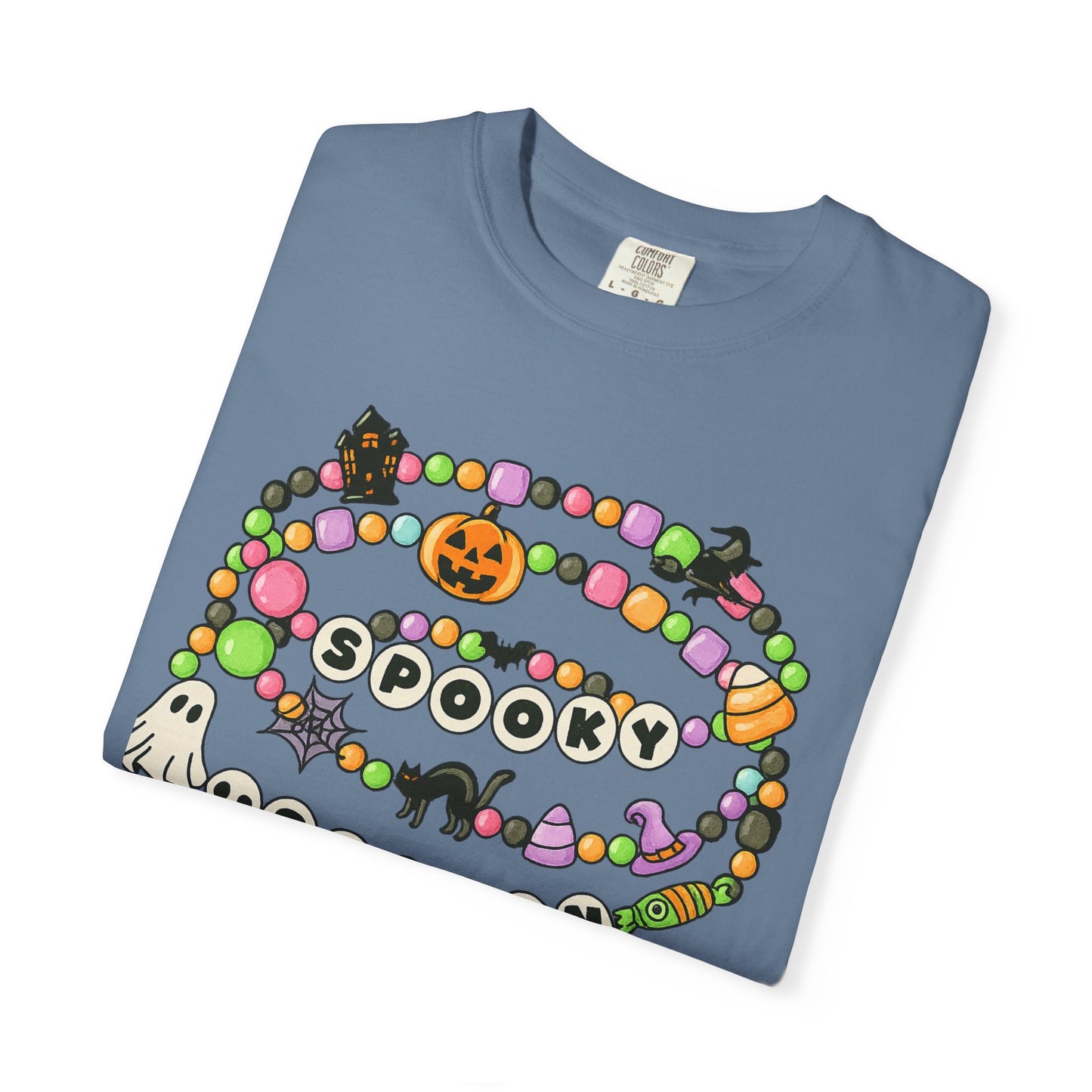 Spooky Season Friendship Bracelet T-shirt | Halloween Fun, Unisex Tee