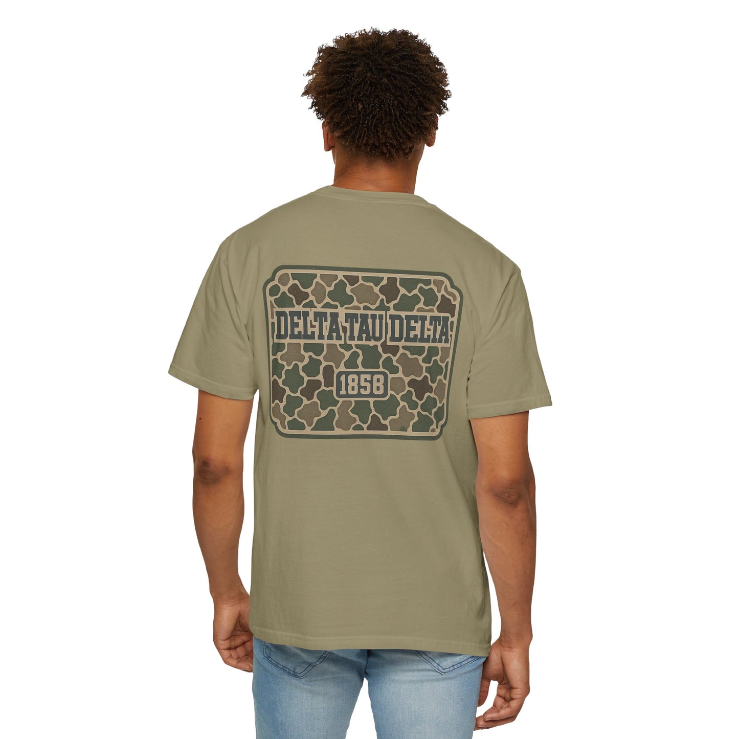 DTD Unisex Garment-Dyed T-shirt | Casual Wear, Sorority Apparel, College Life, Gift for Sorority Sisters, Greek Life Clothing