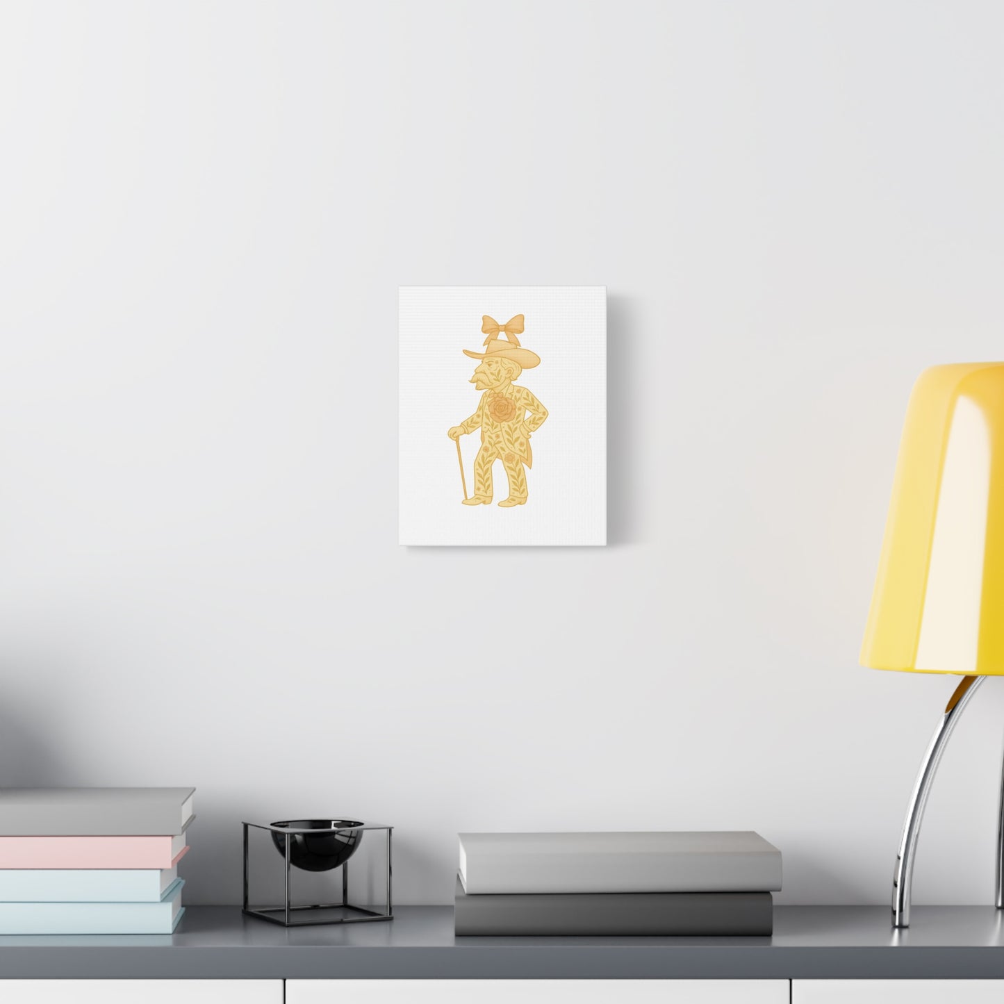 Coquette Colonel Rebel Canvas Wall Art