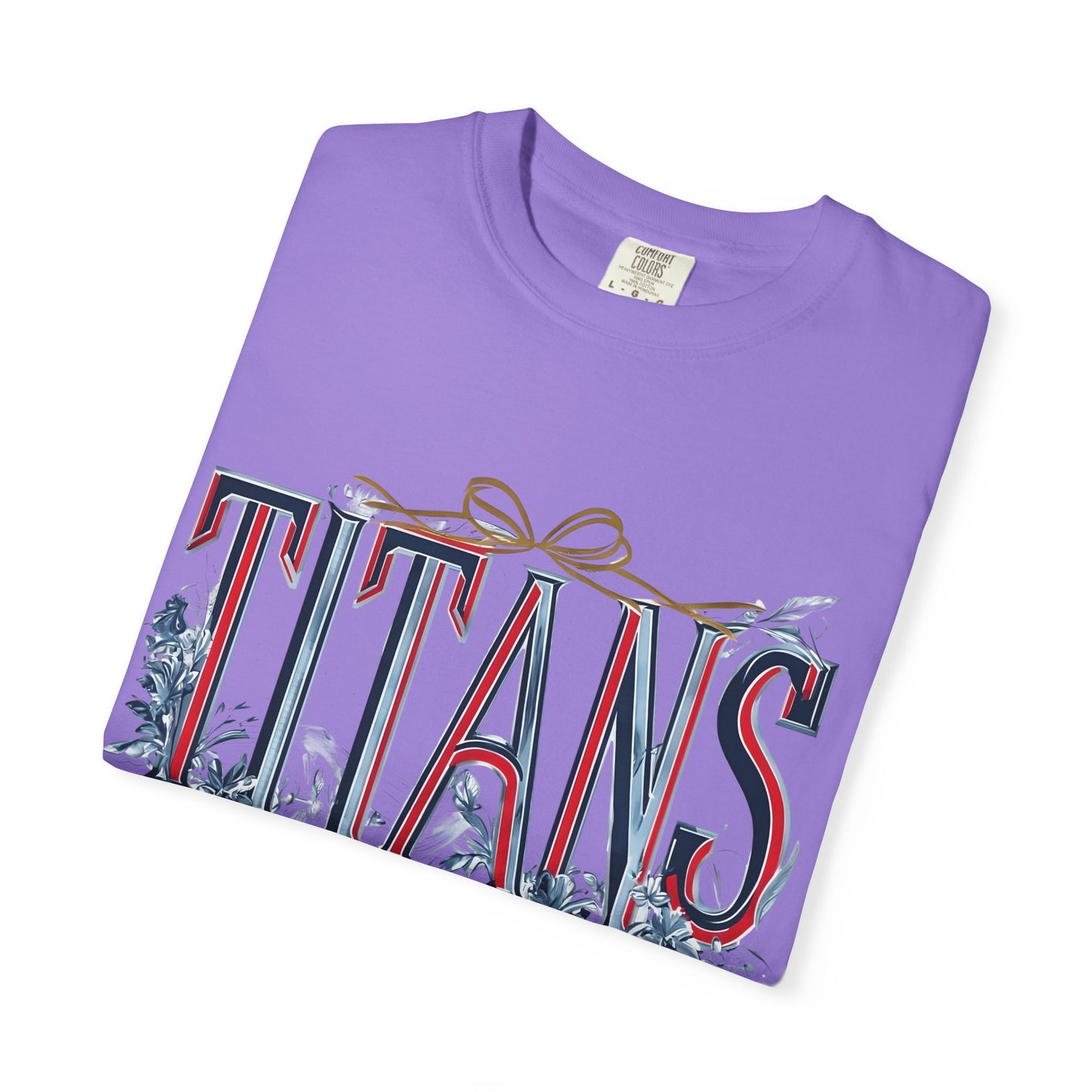Floral Titans Garment-Dyed T-Shirt