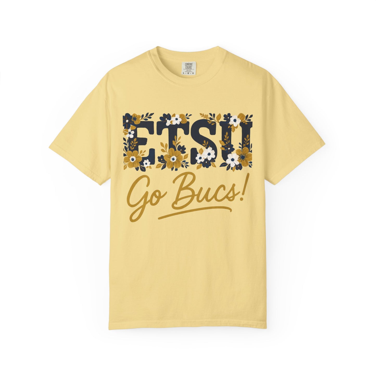 Floral Go Bucs Unisex T-shirt - College Apparel