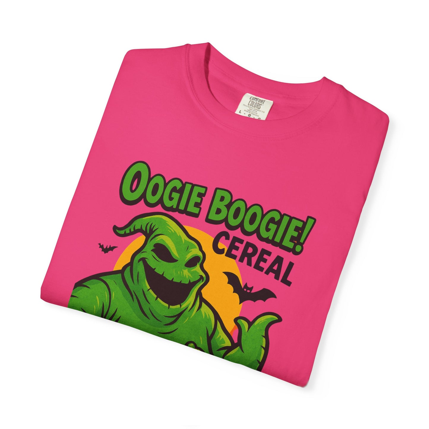 Oogie Boogie Cereal Unisex T-Shirt, Halloween Tee, Cartoon Apparel, Gifts for Fans, Unique Graphic Shirt, Spooky Style