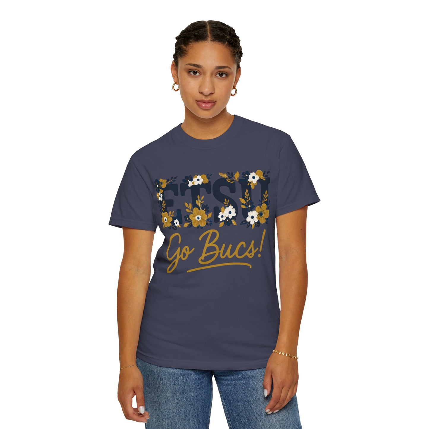 Floral Go Bucs Unisex T-shirt - College Apparel