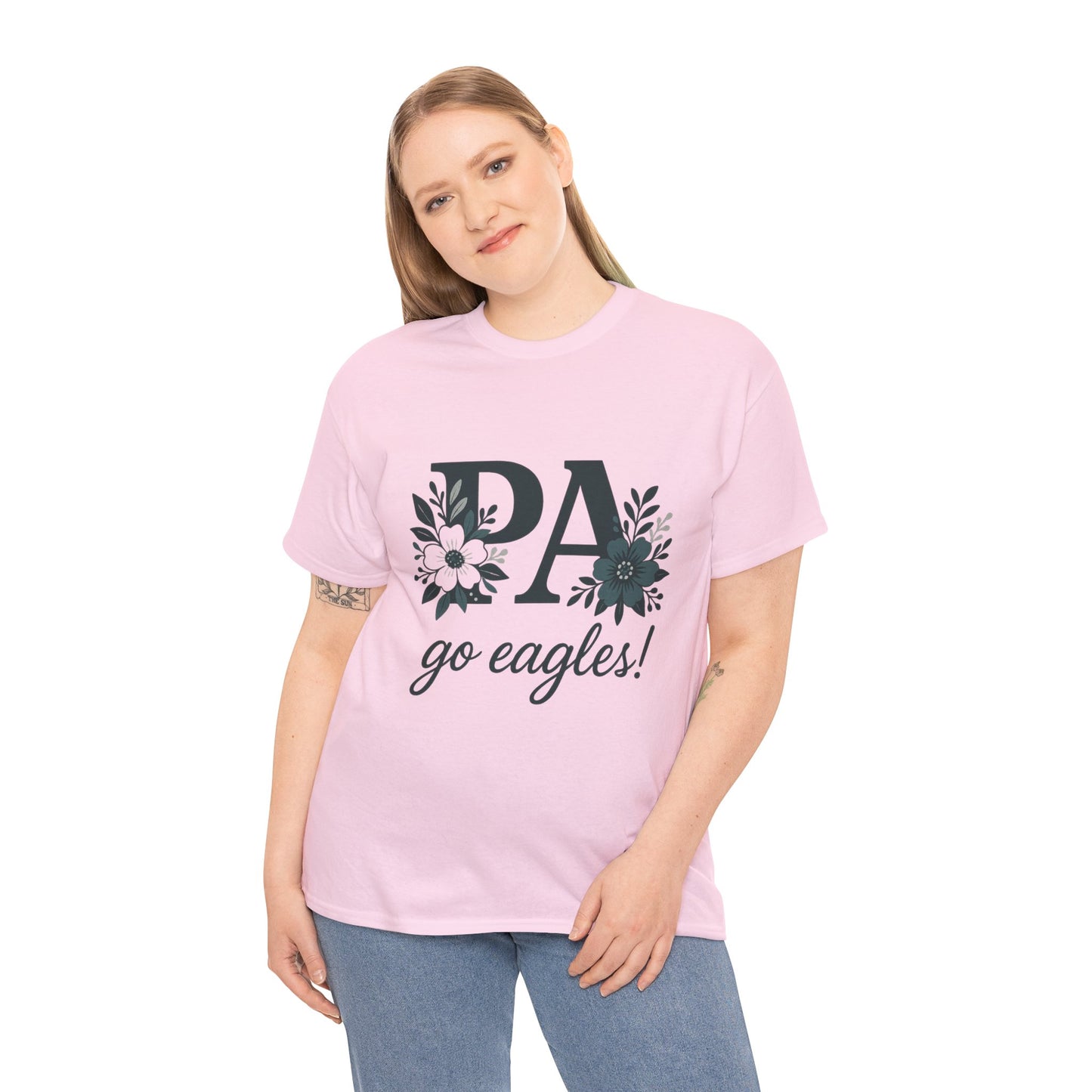 Floral PA Eagles Tee