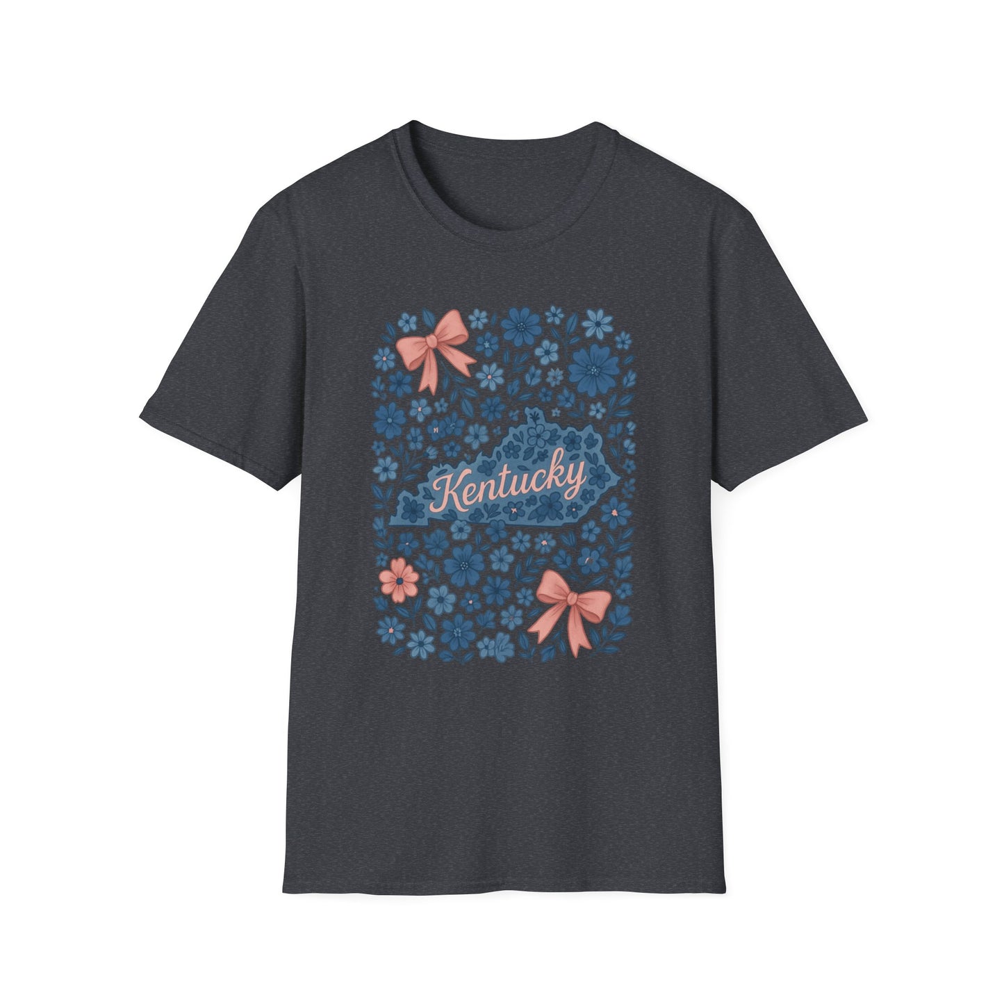 Kentucky Floral Unisex T-Shirt, Kentucky Shirt, Southern Pride Tee, Spring Fashion Top, Gift for Her, Casual Wear