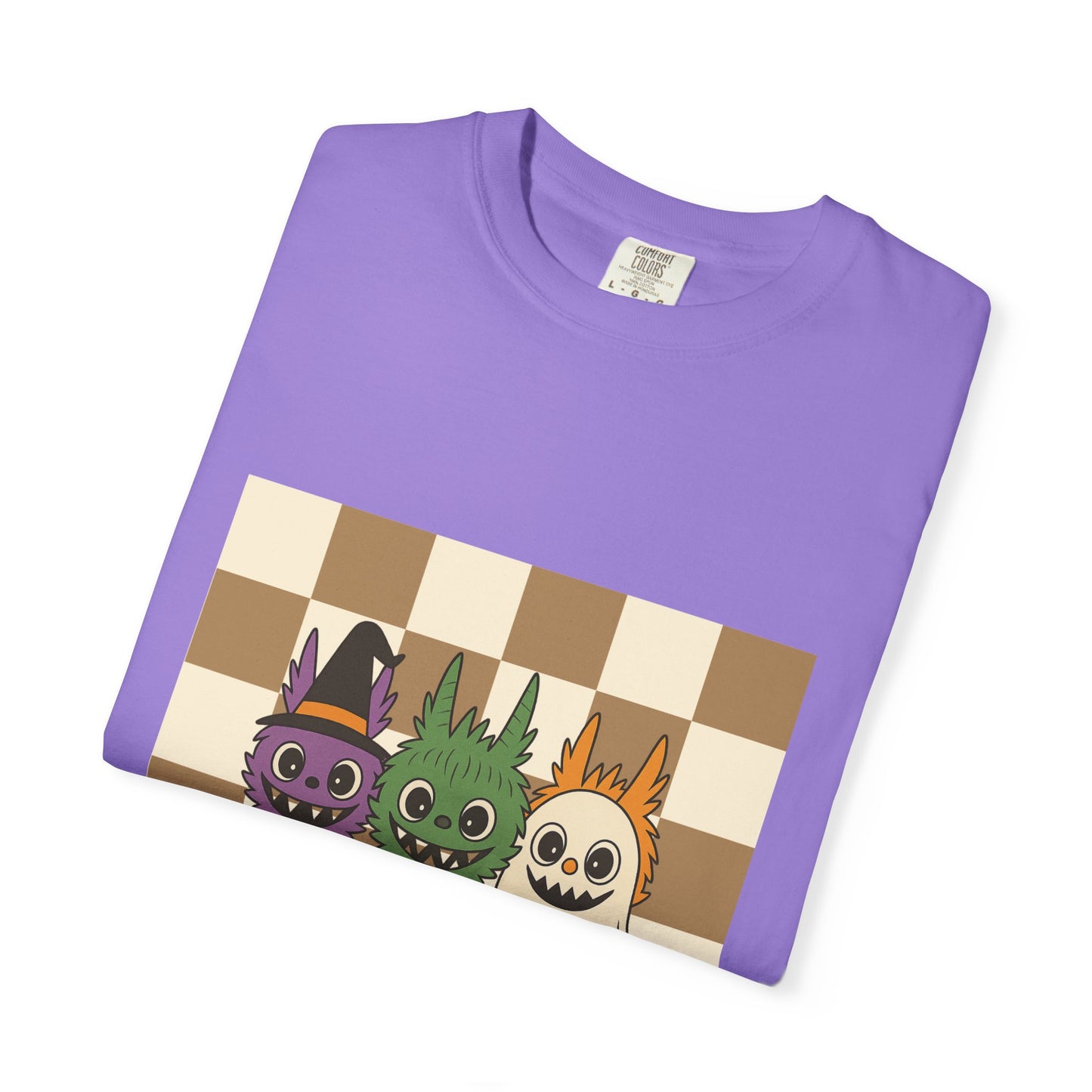 Cute Halloween Monster T-Shirt, Spooky Graphic Tee, Fall Apparel, Unisex Shirt, Trick or Treat, Halloween Party Outfit